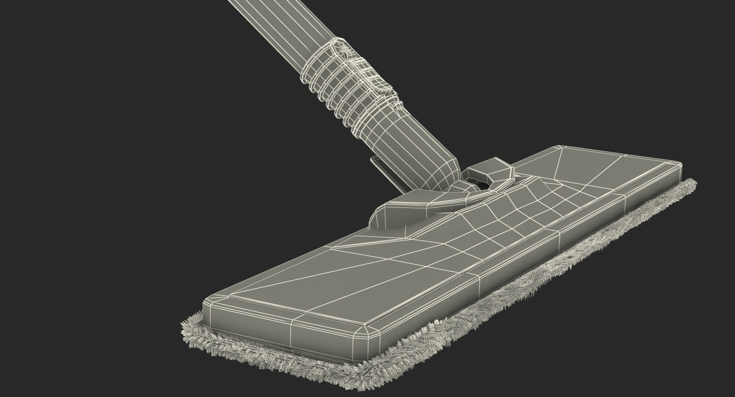 Scrubber Surface Cleaner Mop Fur 3D