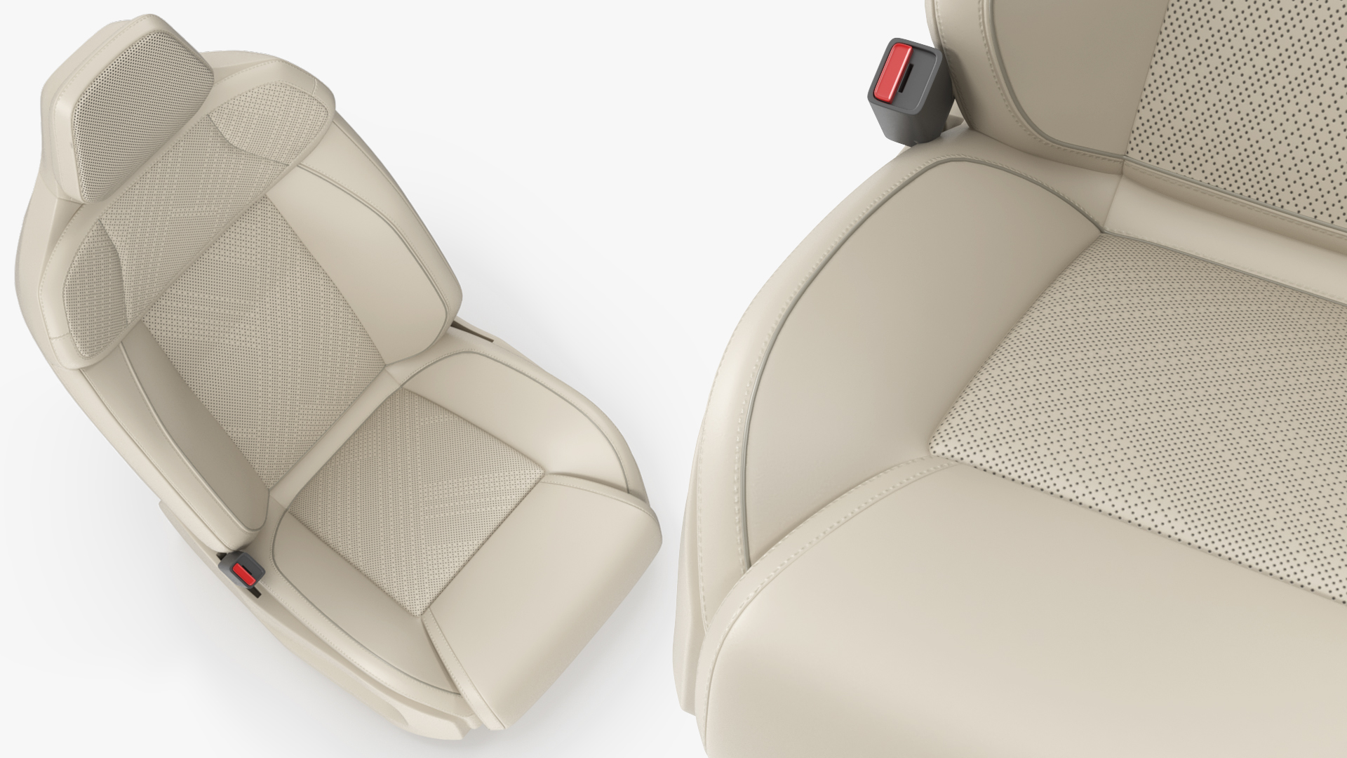Premium Automotive Seat Beige - view 4