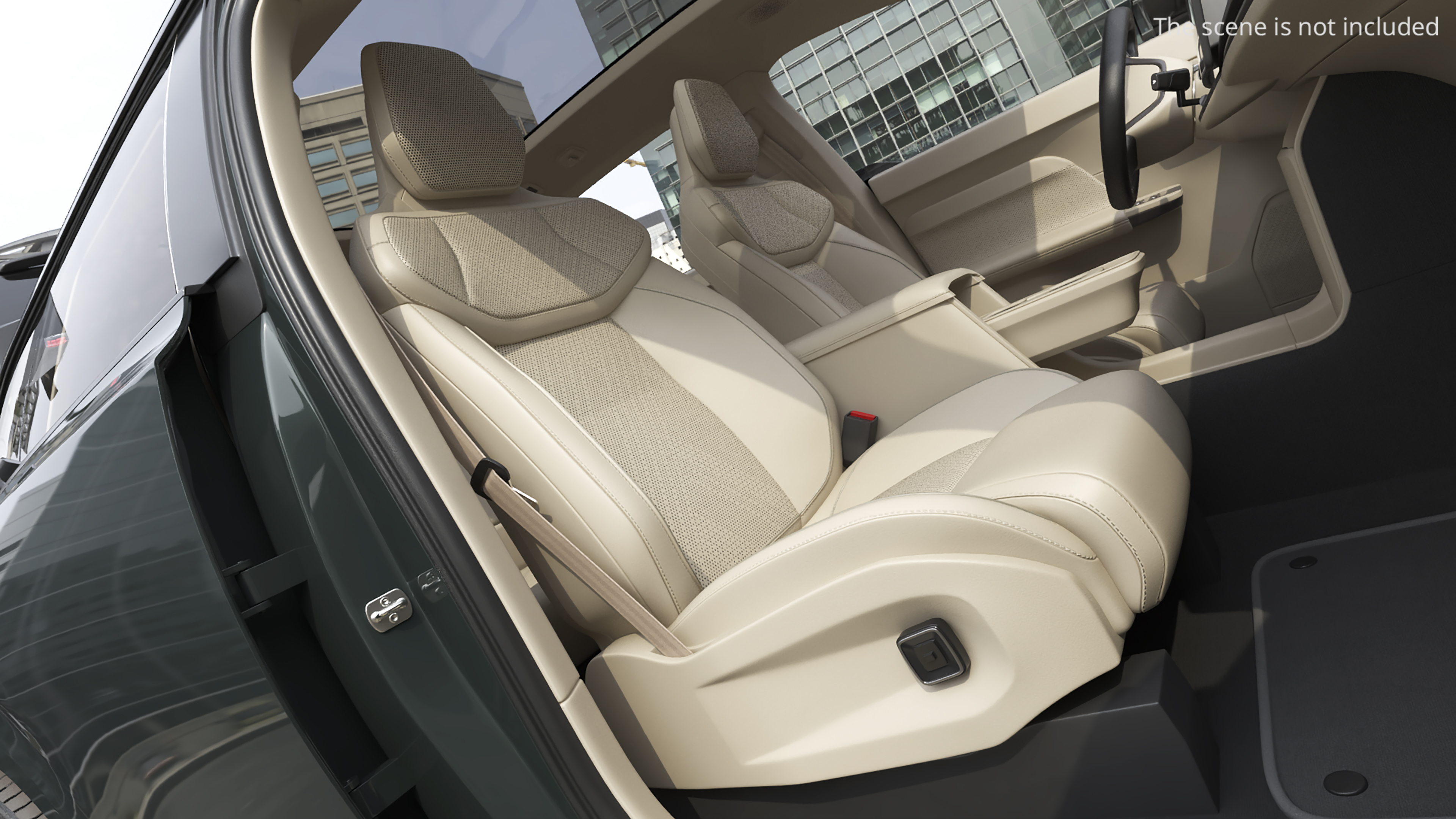 Premium Automotive Seat Beige - view 2