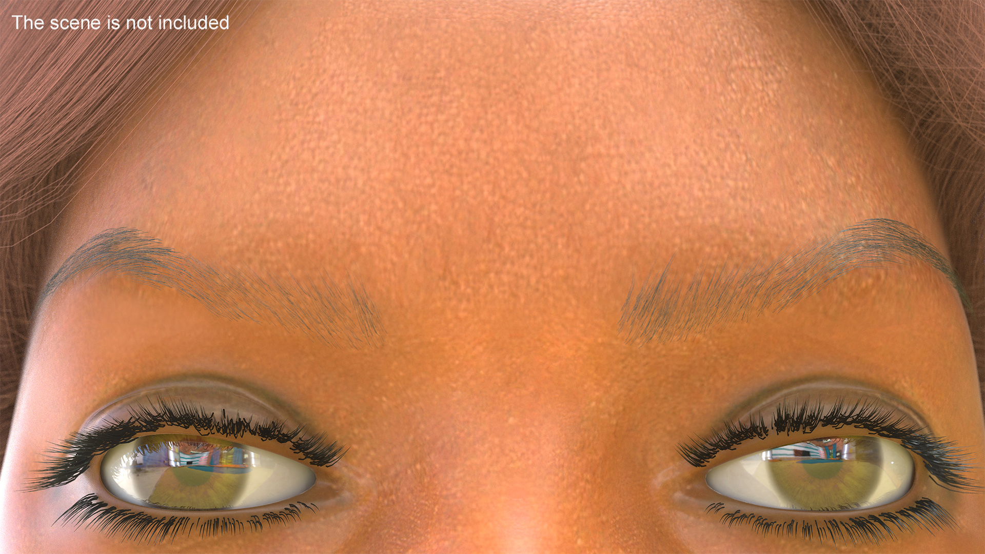 3D Steep Arch Brows