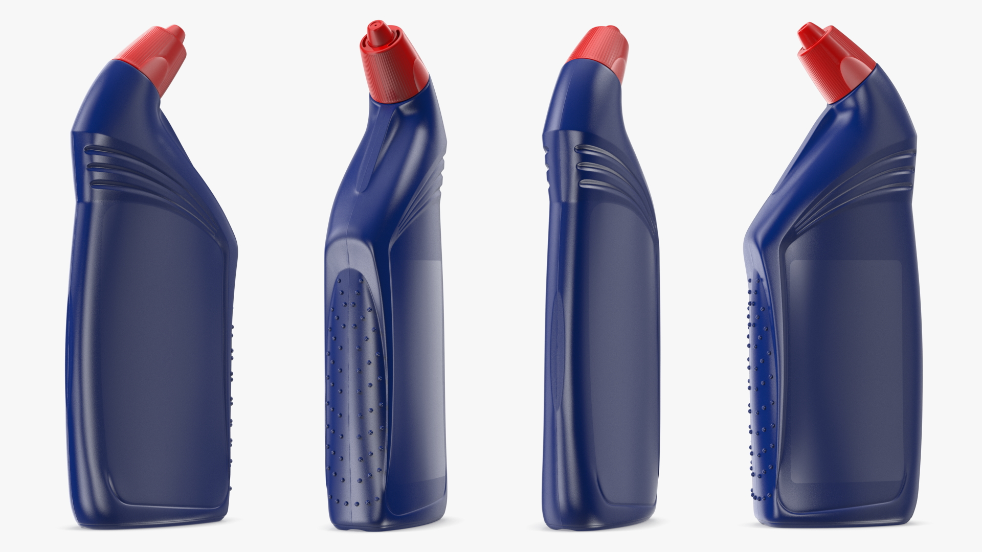 Blue Toilet Cleaner 3D model