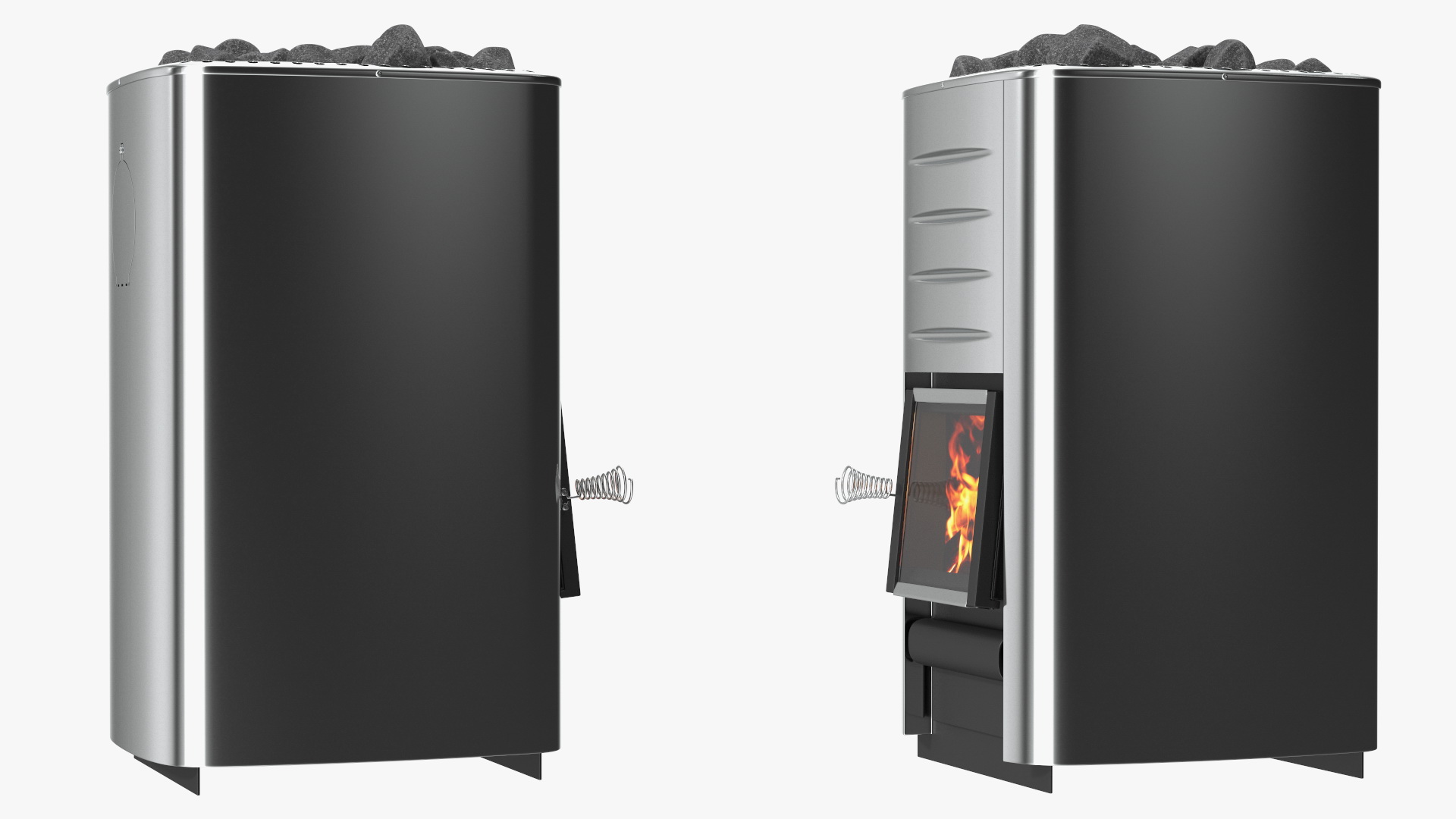3D model Wood Burning Sauna Heater