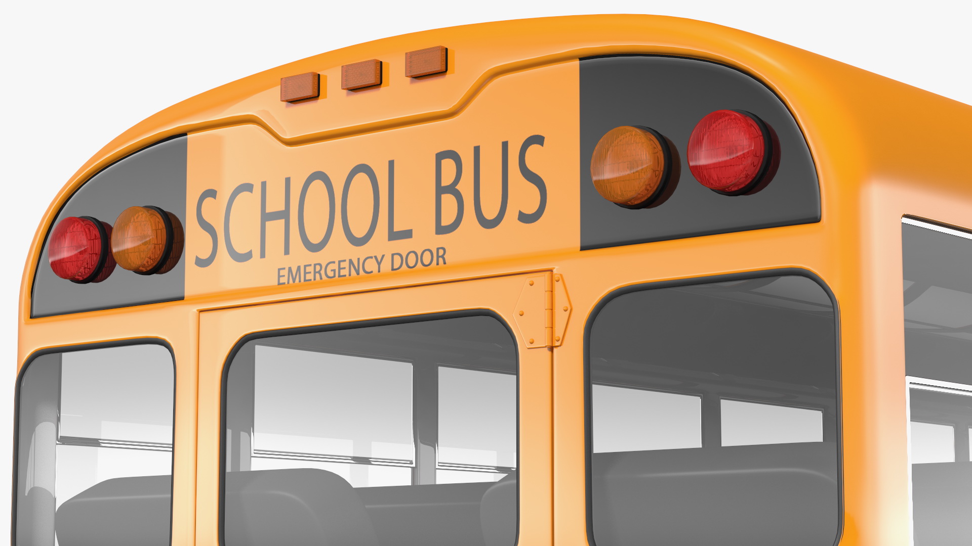 Blue Bird TX3 School Bus 3D model