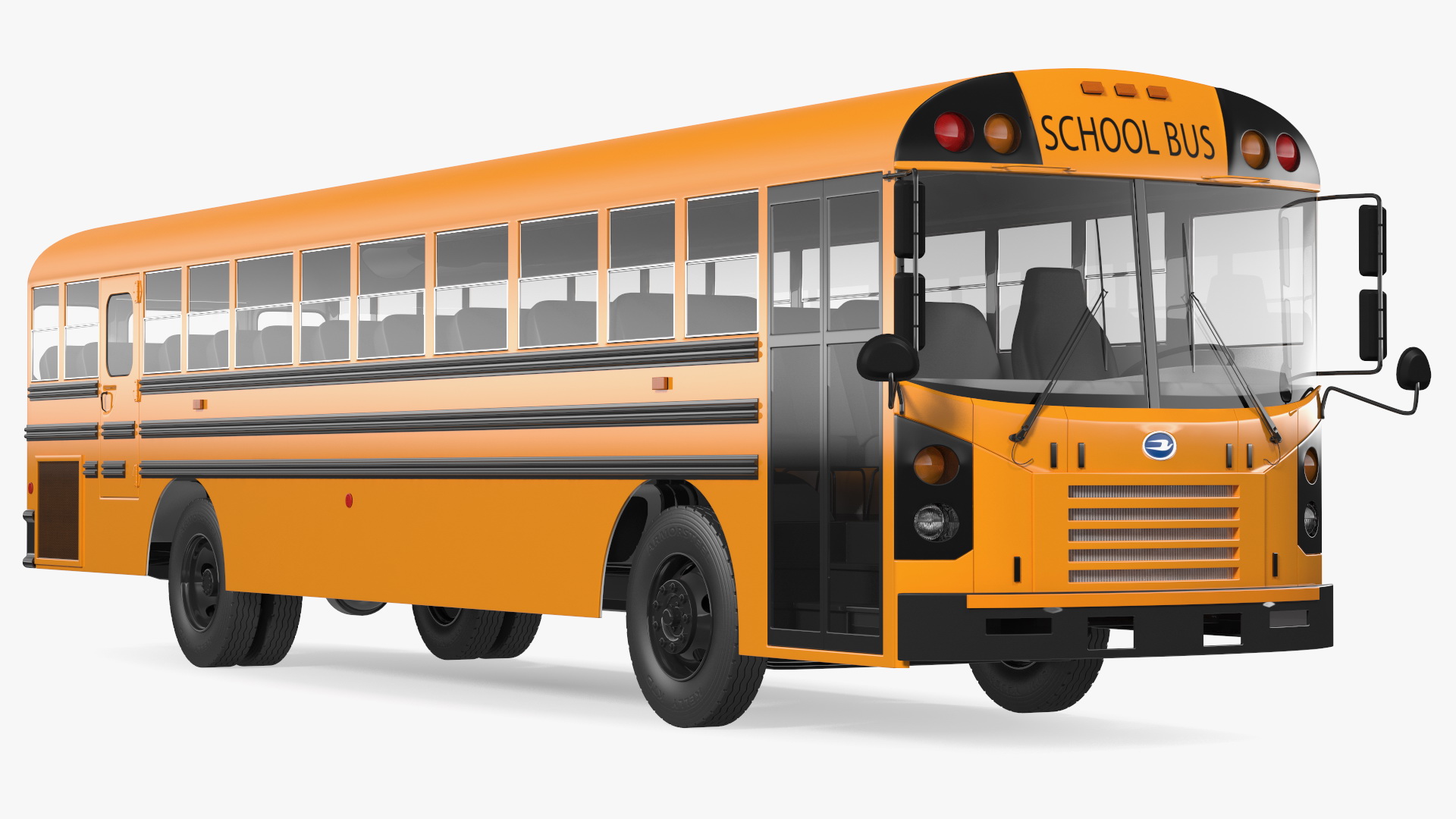 Blue Bird TX3 School Bus 3D model