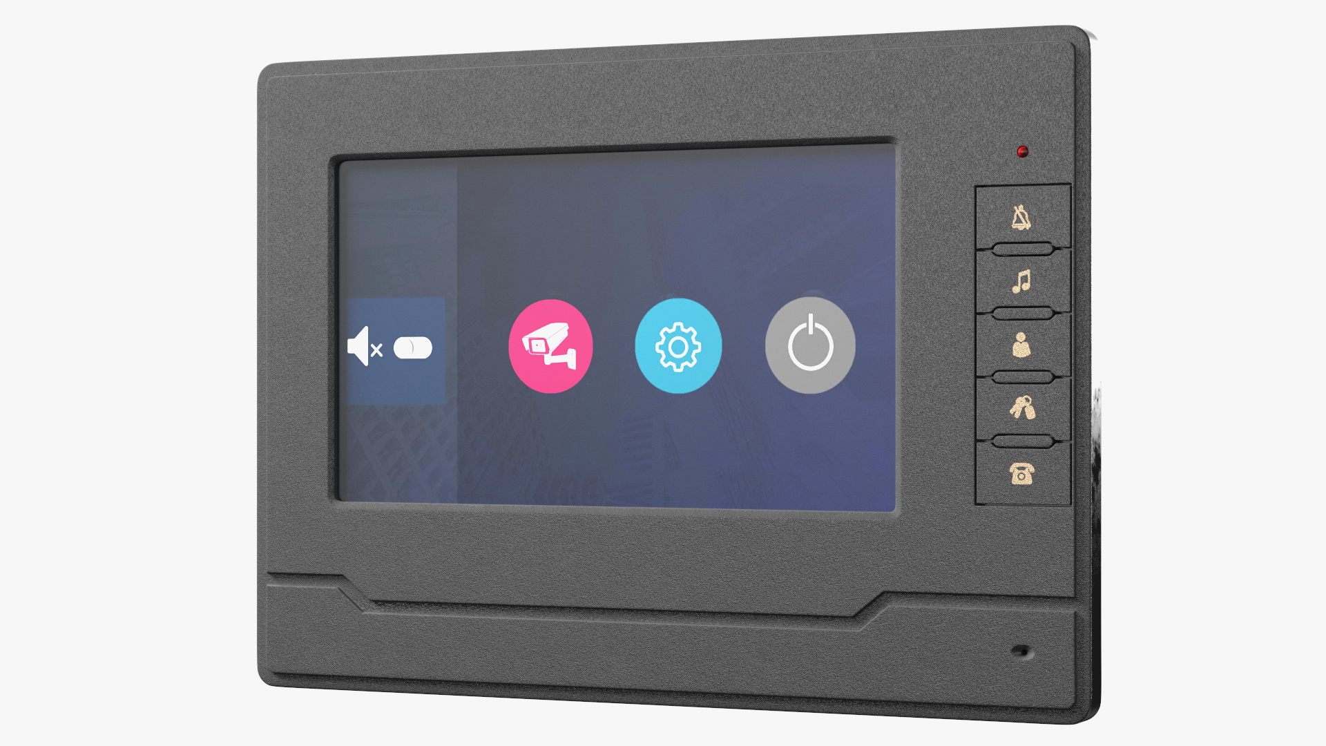 3D Amocam Video Intercom System Display