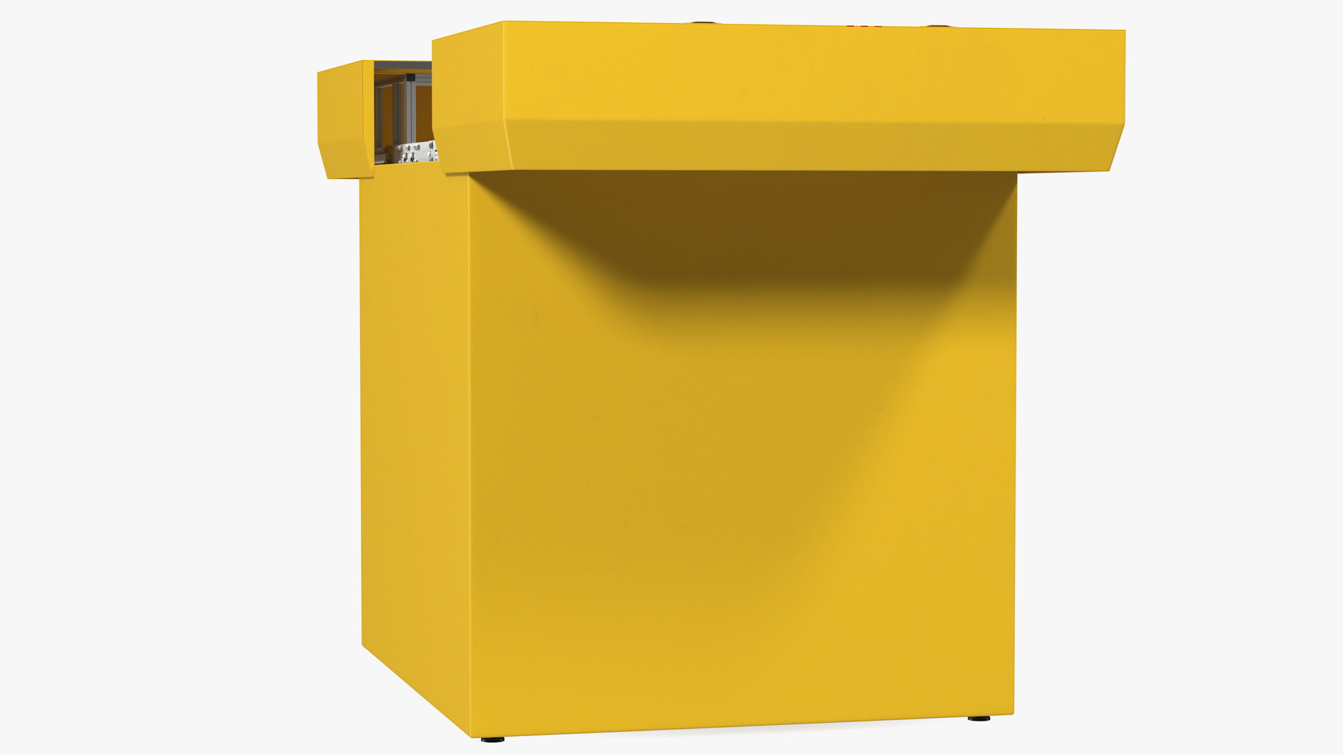 3D DHL Express Delivery Drone Station Rigged