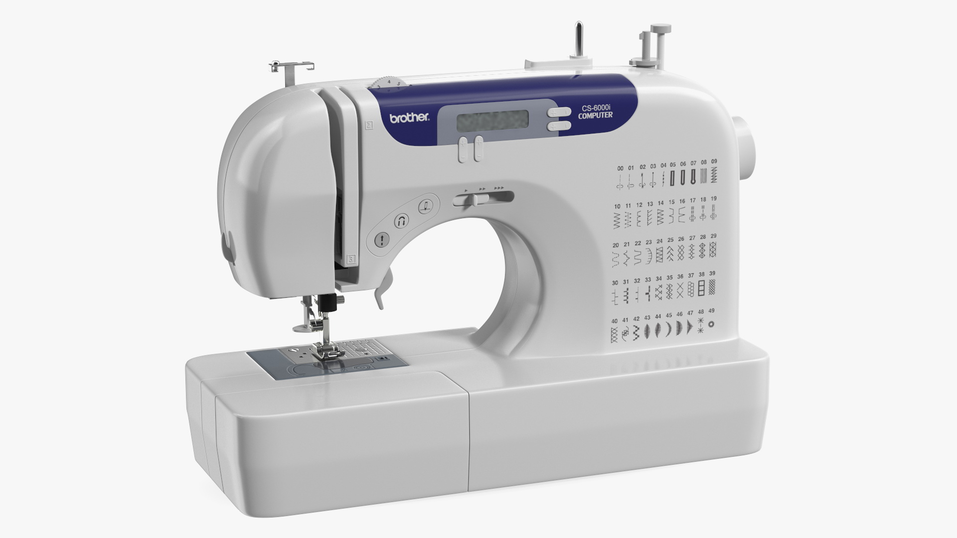3D model Brother CS6000i Sewing Machine