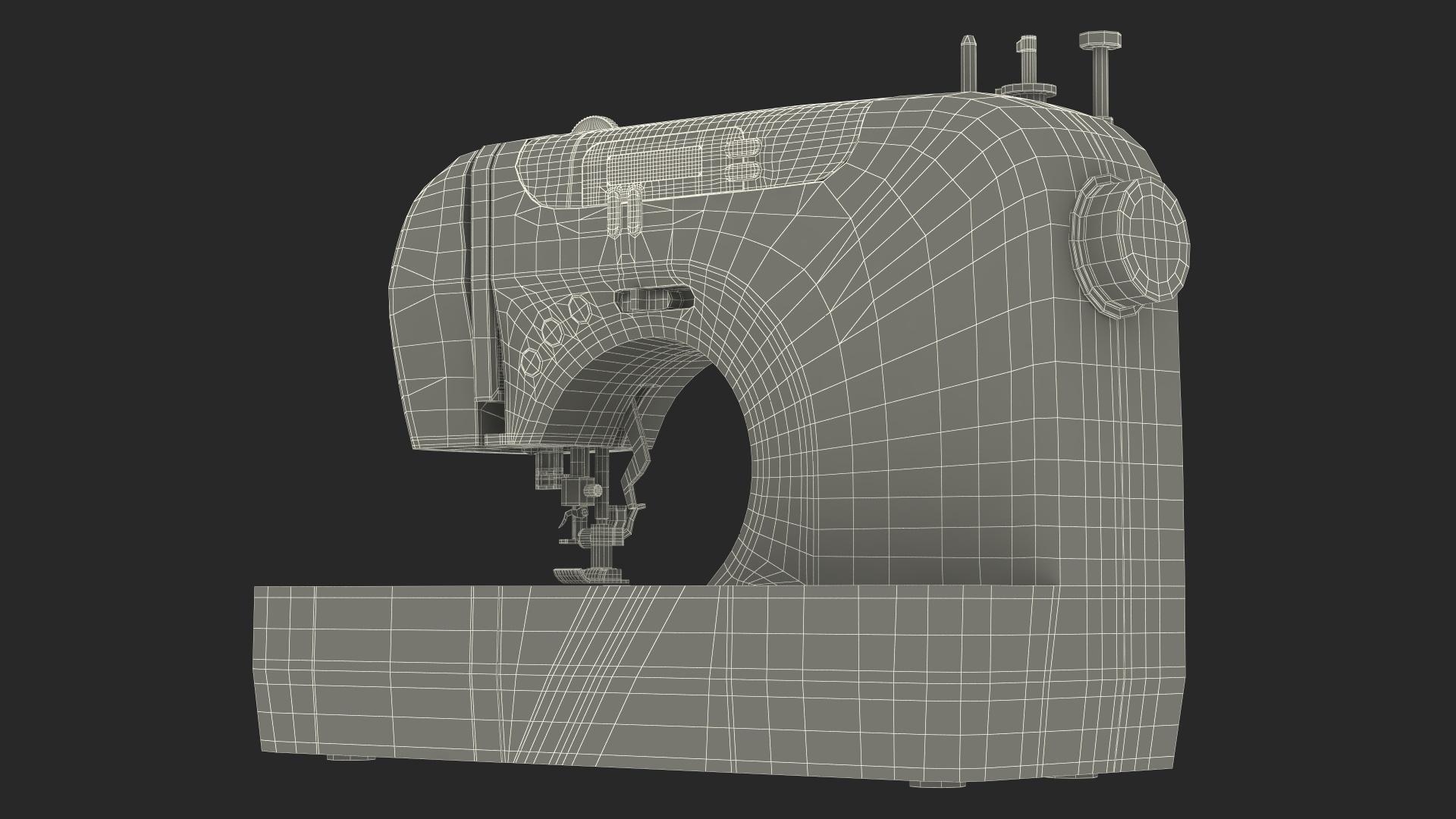 3D model Brother CS6000i Sewing Machine