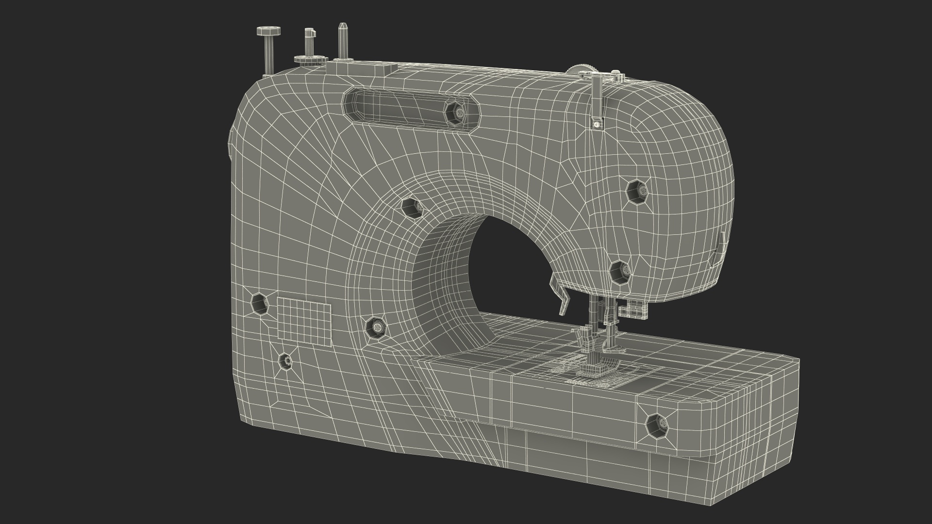 3D model Brother CS6000i Sewing Machine