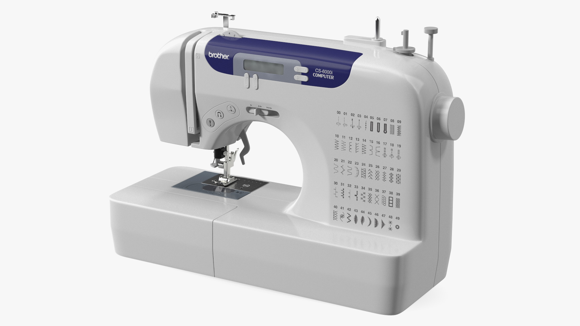 3D model Brother CS6000i Sewing Machine