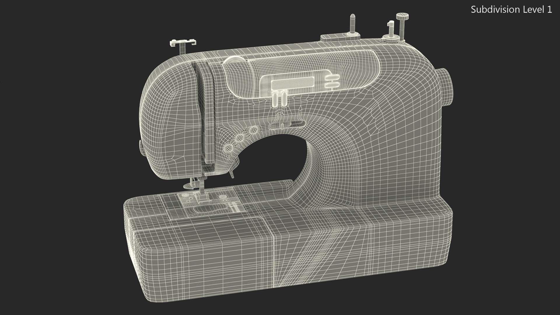 3D model Brother CS6000i Sewing Machine