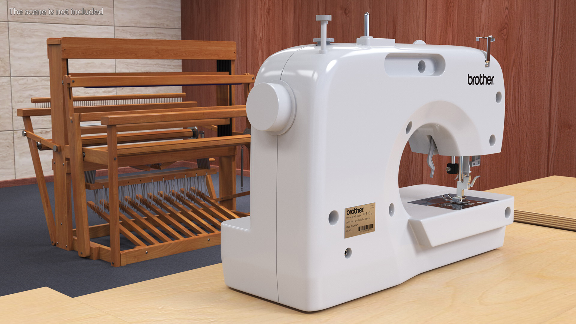 3D model Brother CS6000i Sewing Machine