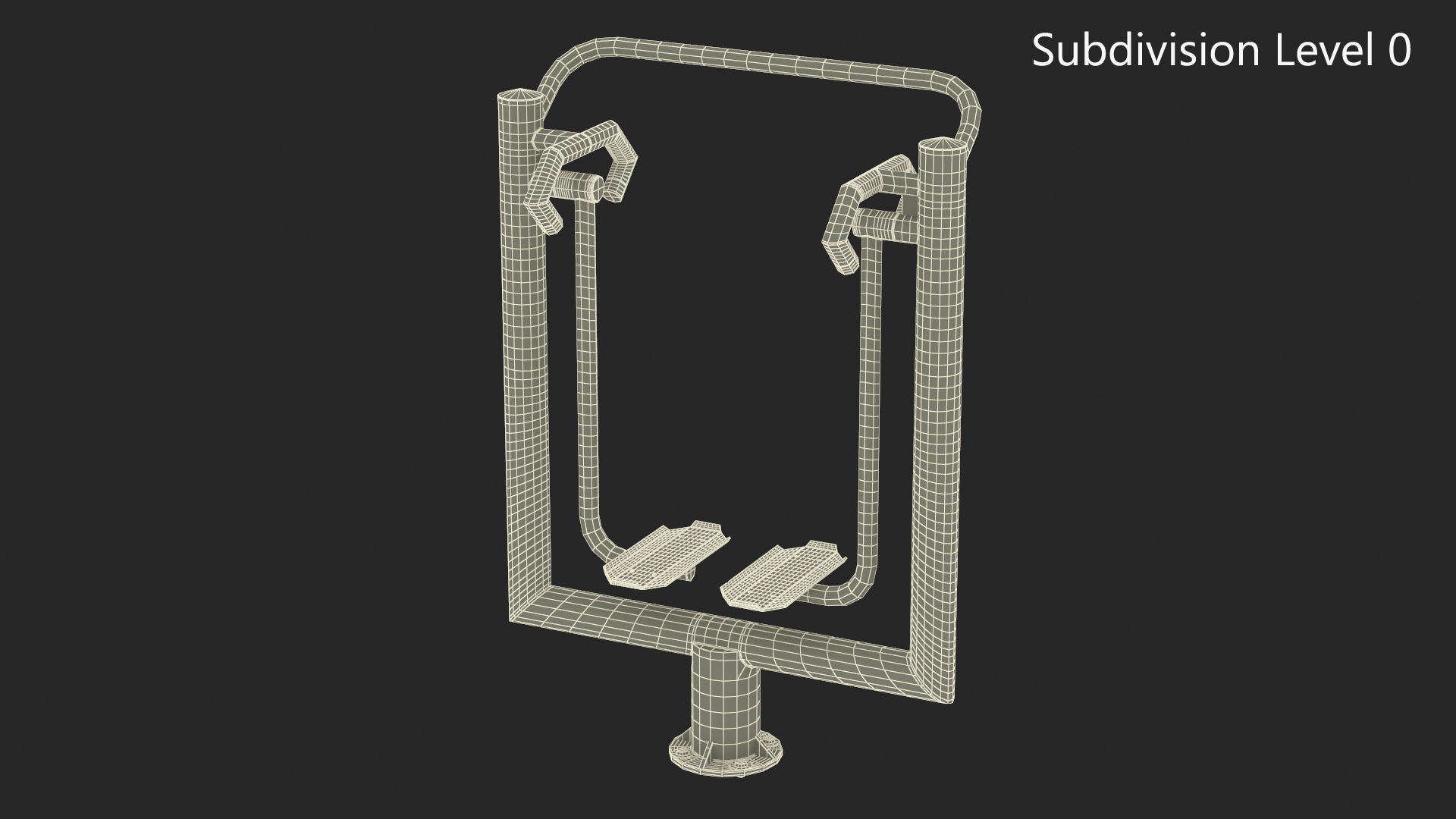 Outdoor Trainer Air Walker Green 3D