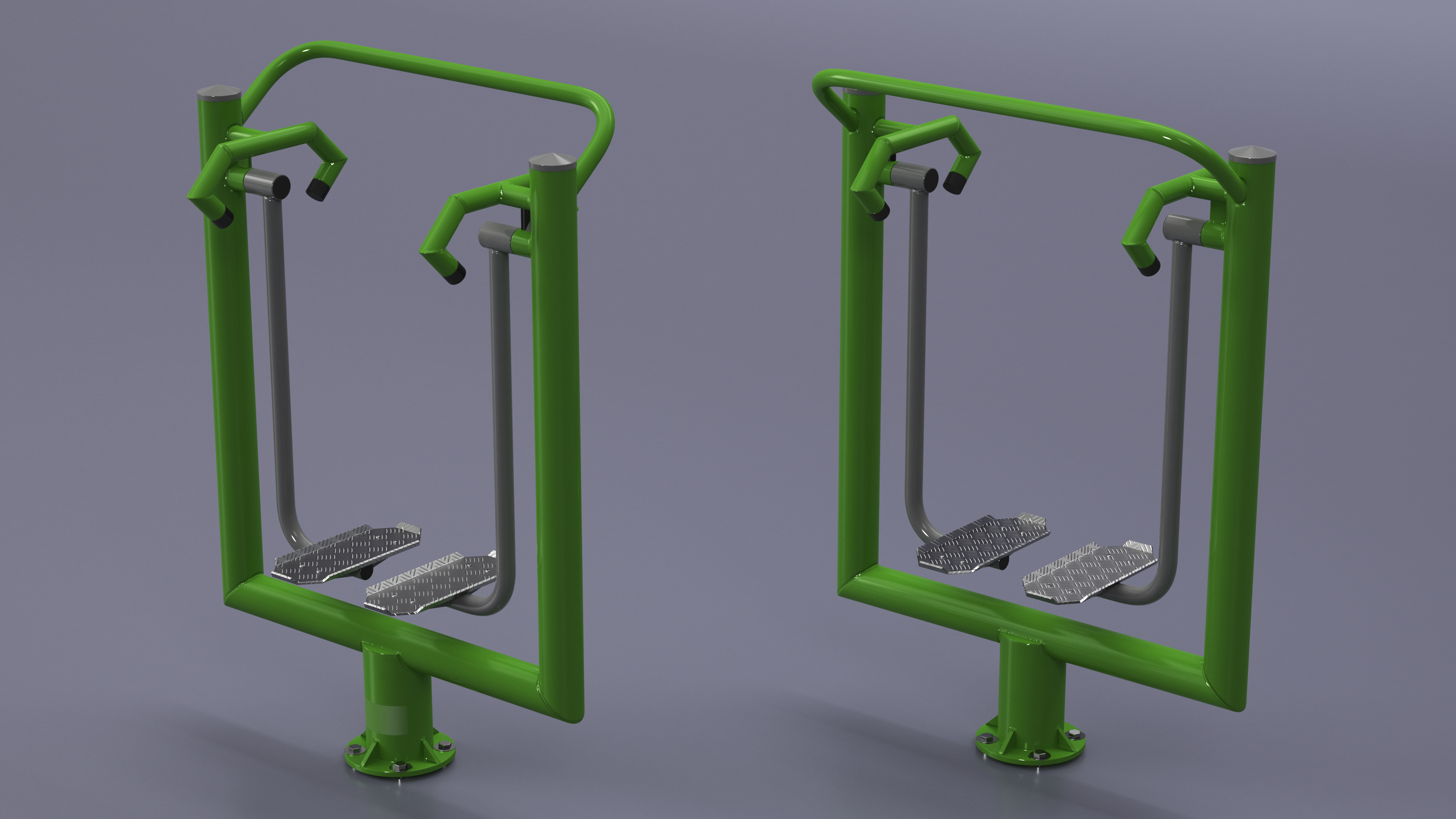 Outdoor Trainer Air Walker Green 3D