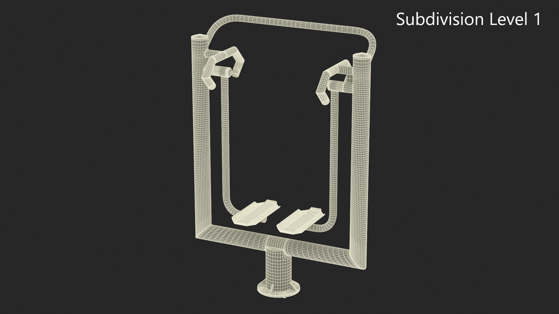 Outdoor Trainer Air Walker Green 3D