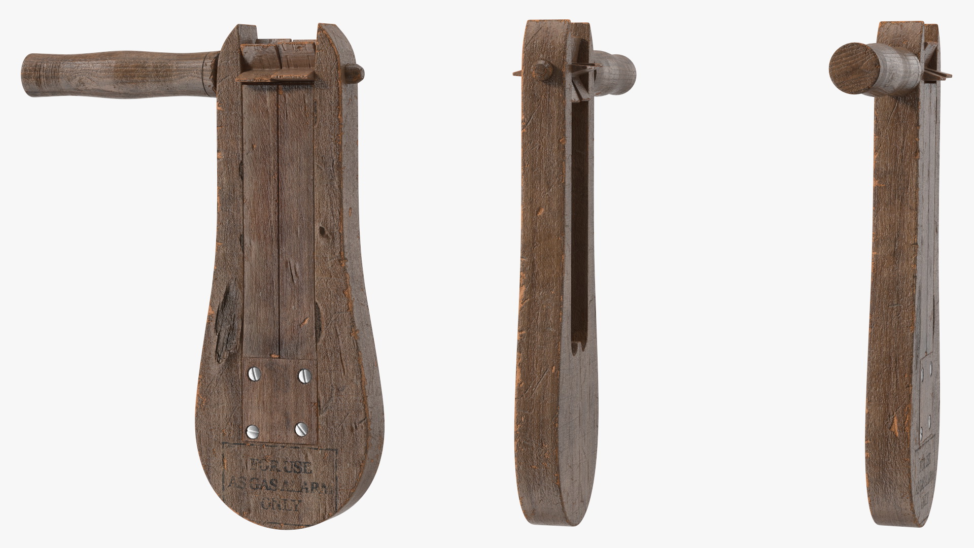 3D model Vintage Fire Rattle Alarm