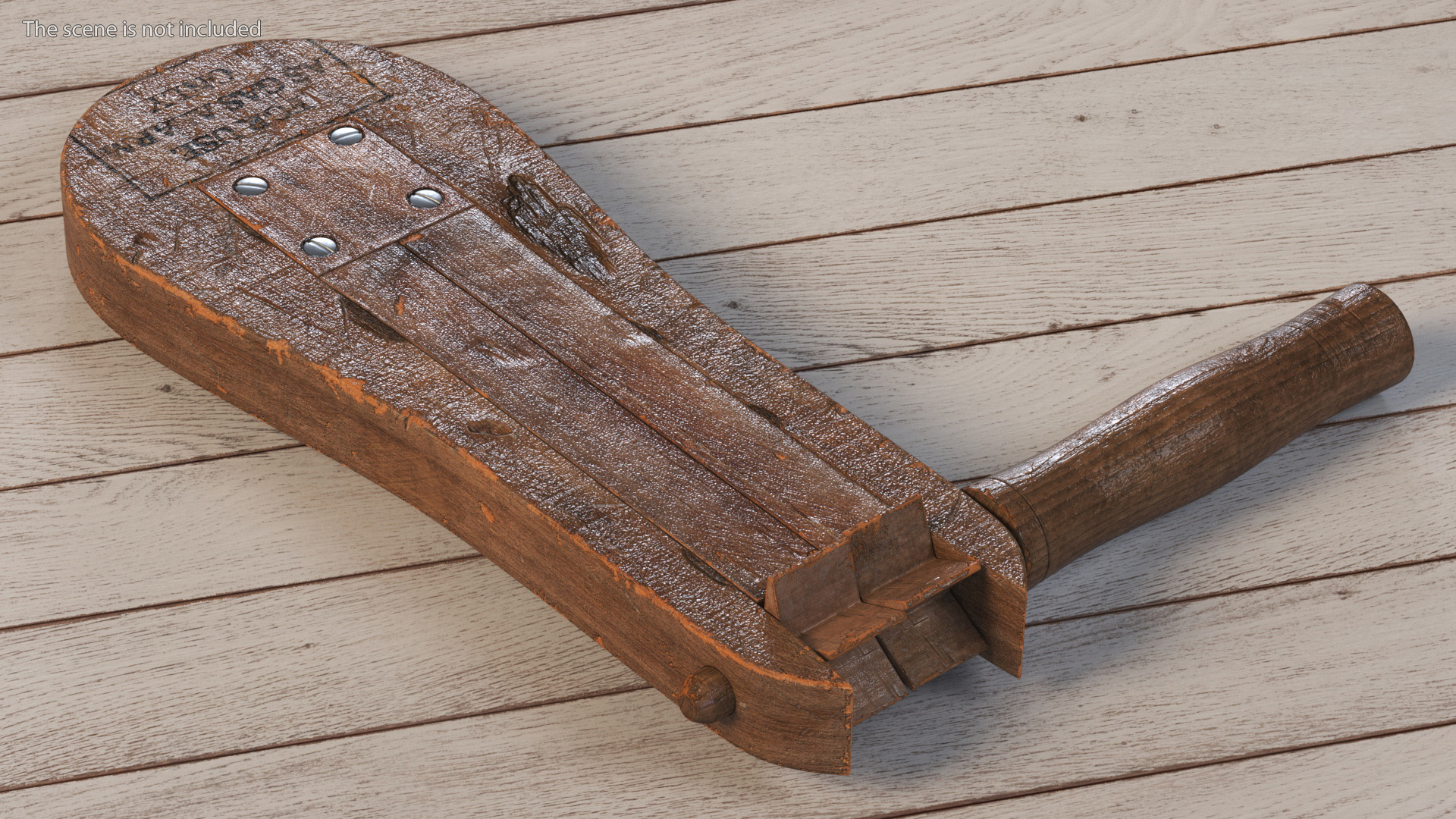 3D model Vintage Fire Rattle Alarm