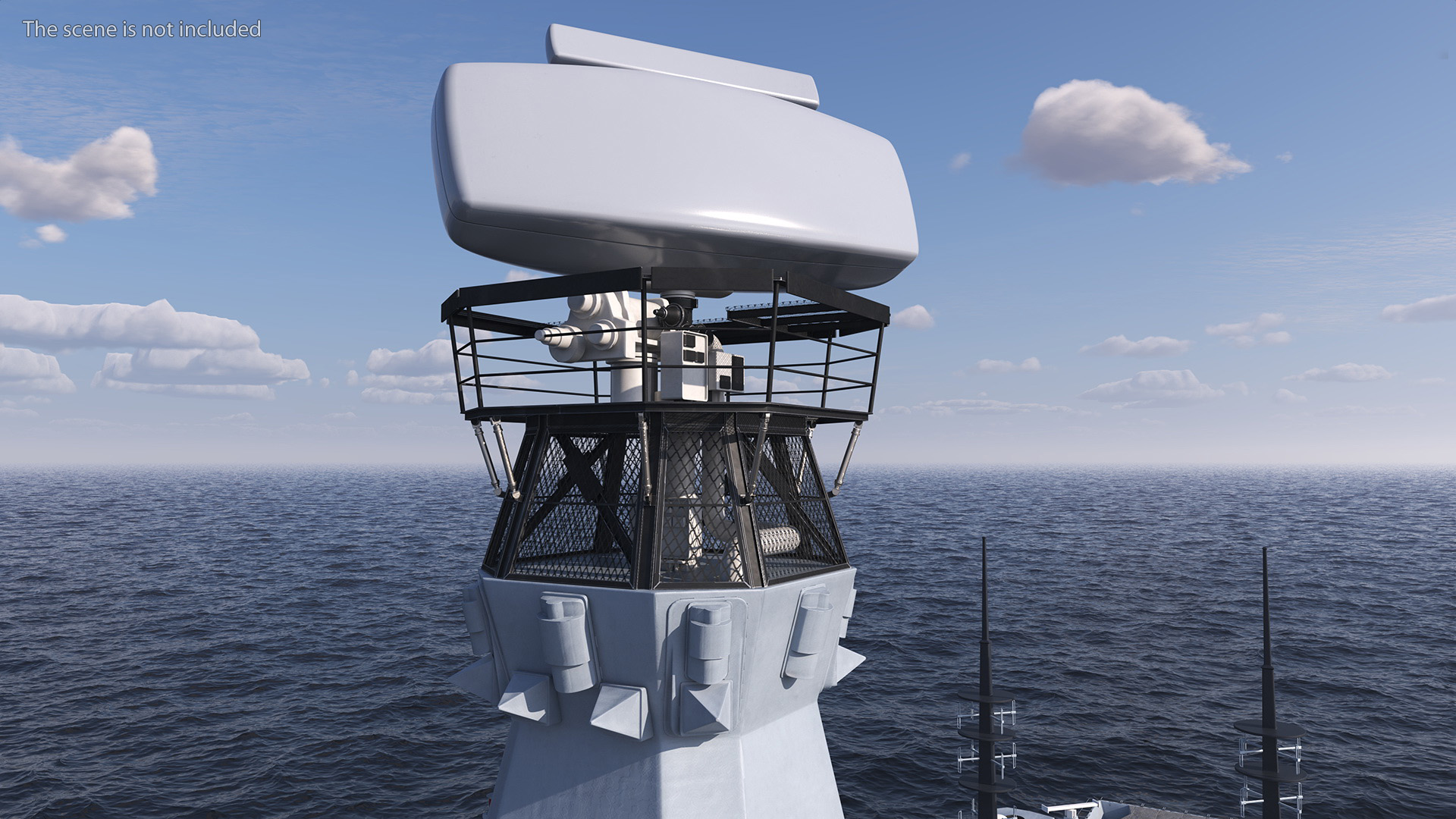 3D Type 26 Global Combat Ship Rigged model