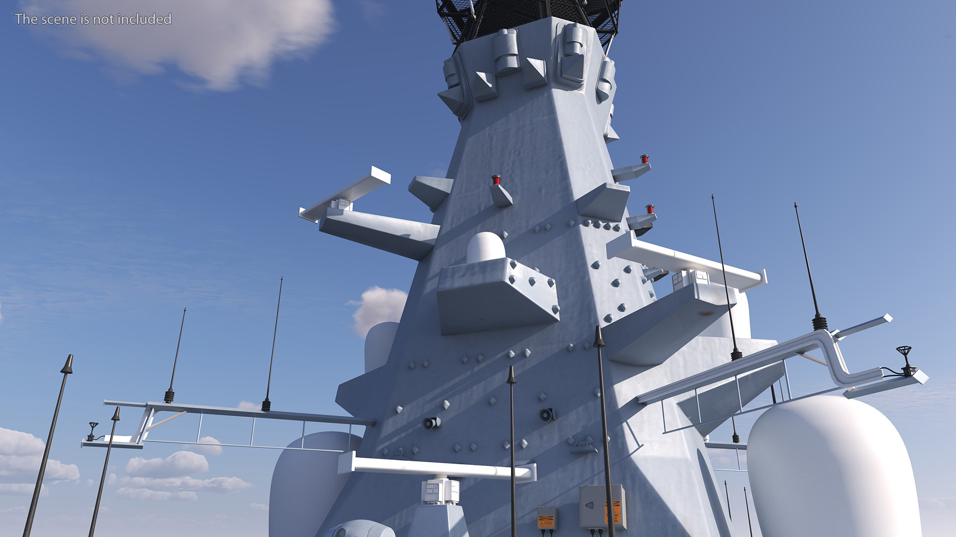 3D Type 26 Global Combat Ship Rigged model