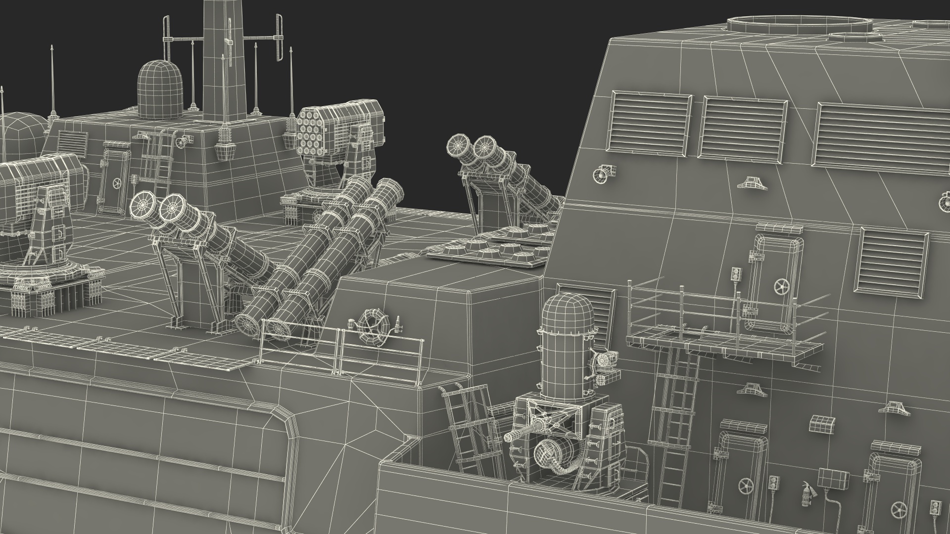 3D Type 26 Global Combat Ship Rigged model