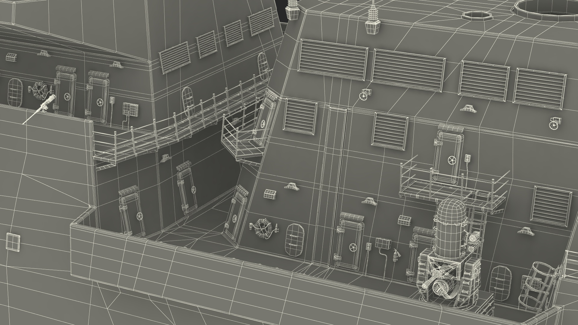 3D Type 26 Global Combat Ship Rigged model
