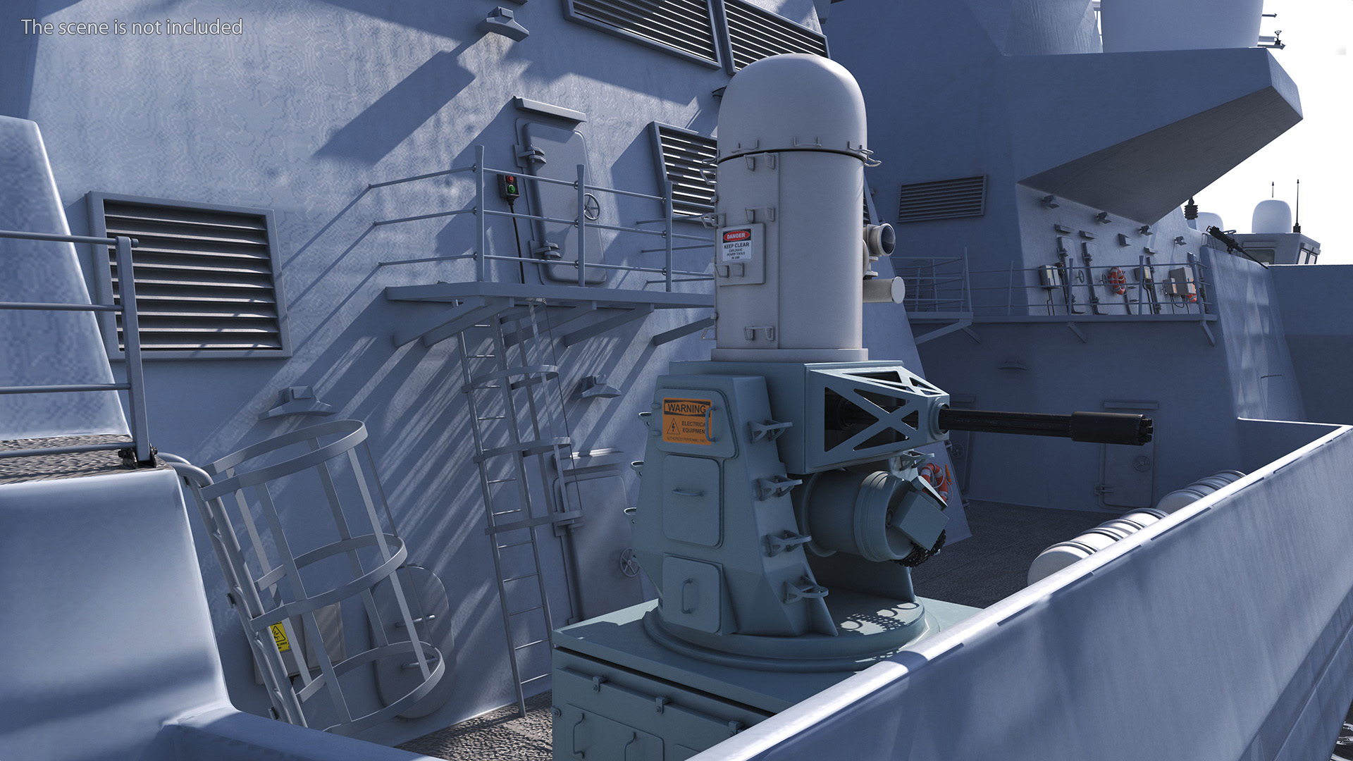 3D Type 26 Global Combat Ship Rigged model