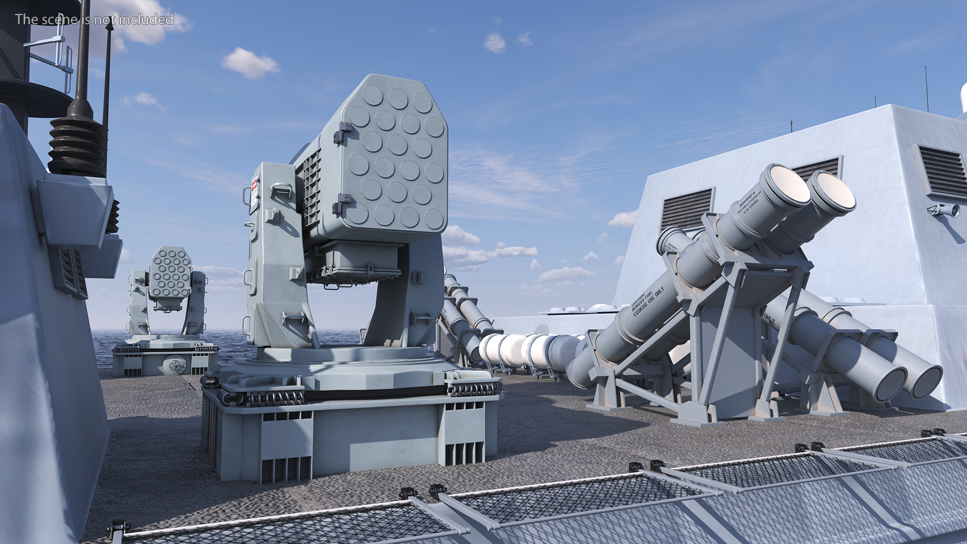 3D Type 26 Global Combat Ship Rigged model