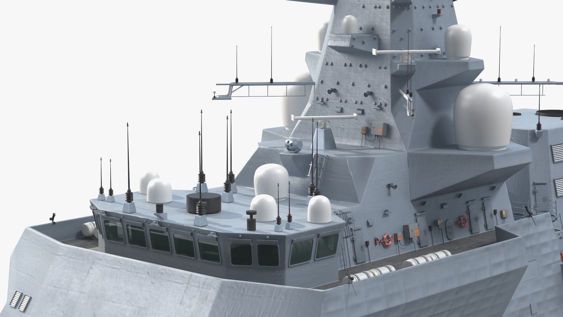 3D Type 26 Global Combat Ship Rigged model