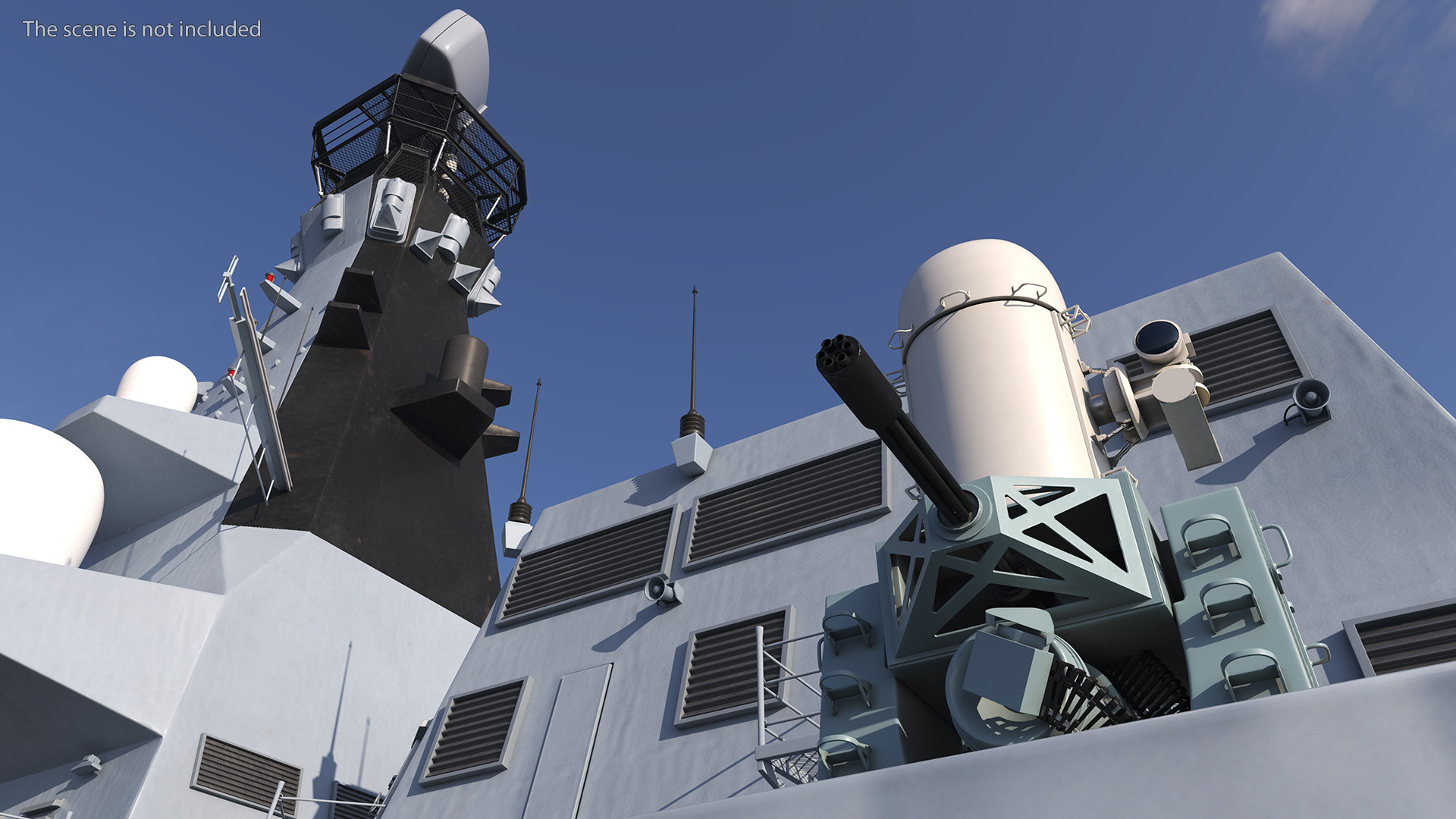 3D Type 26 Global Combat Ship Rigged model
