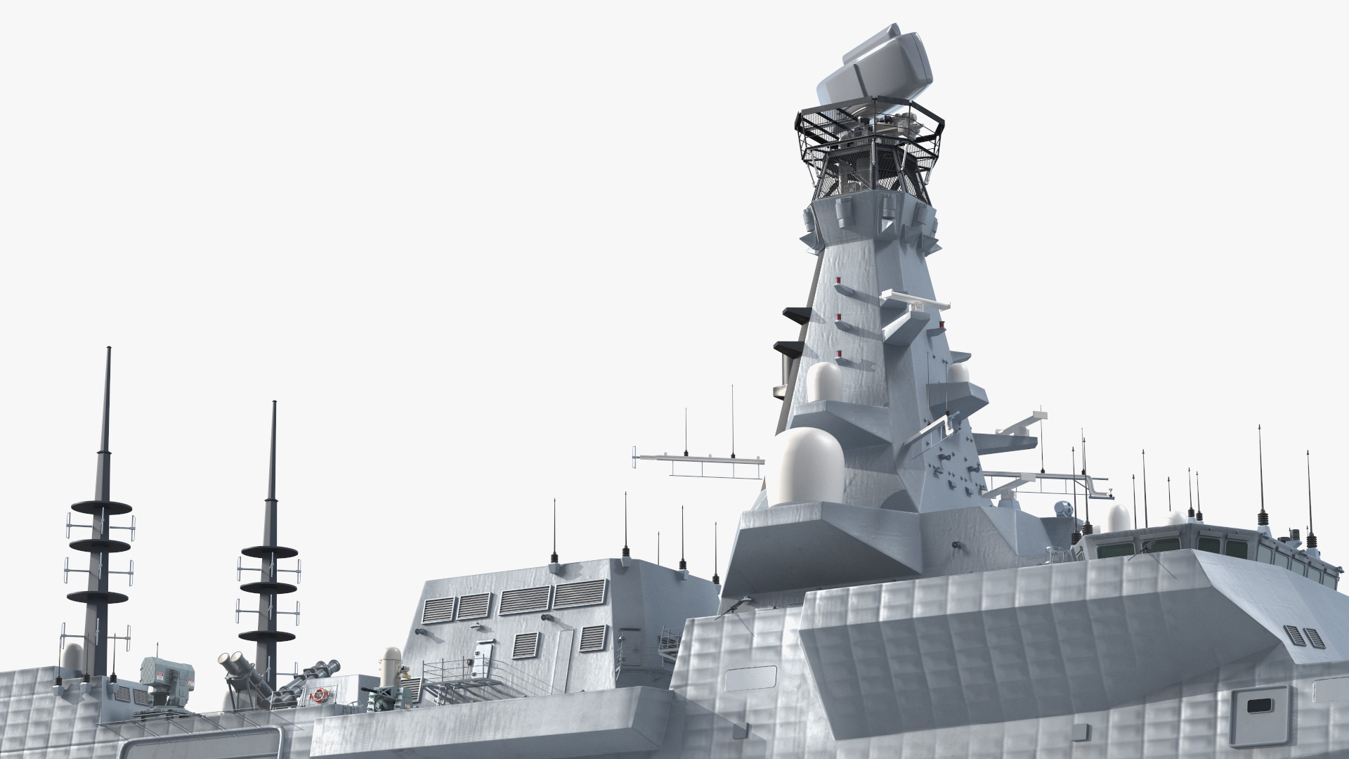 3D Type 26 Global Combat Ship Rigged model