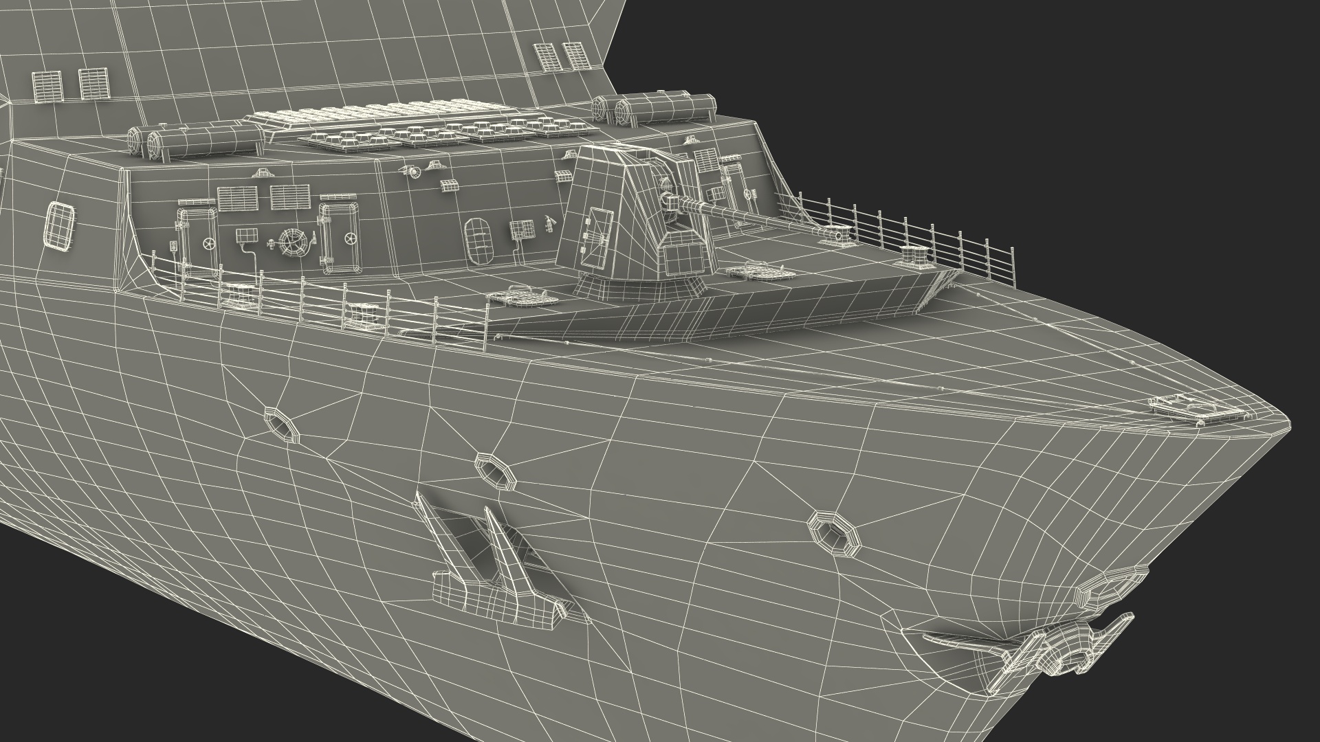 3D Type 26 Global Combat Ship Rigged model
