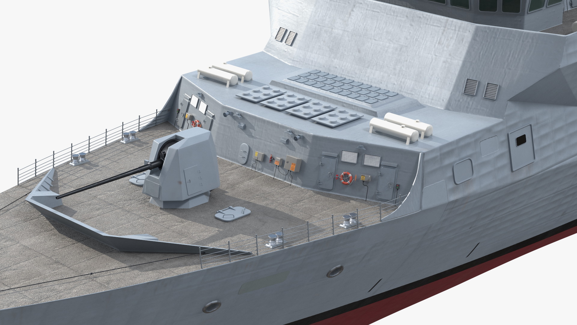 3D Type 26 Global Combat Ship Rigged model