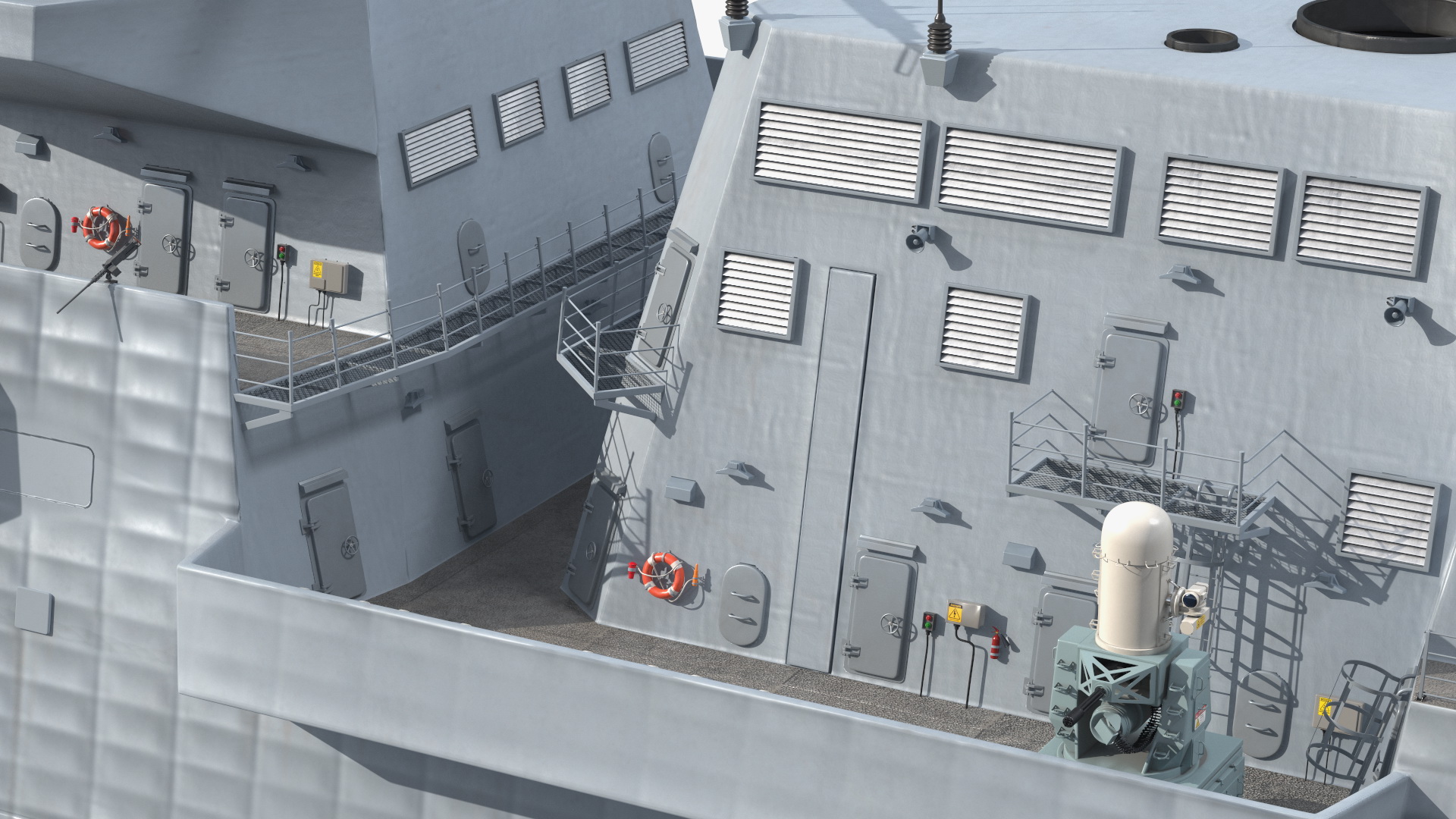 3D Type 26 Global Combat Ship Rigged model