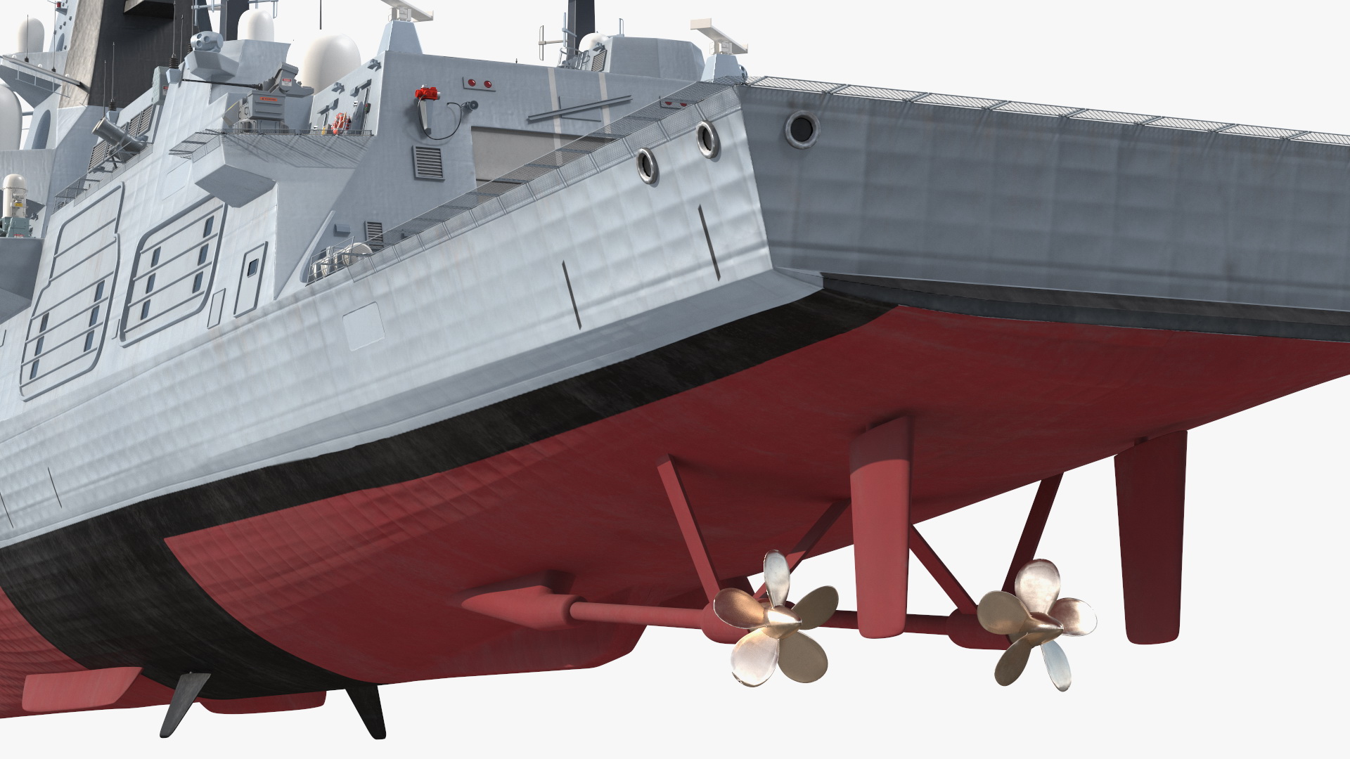 3D Type 26 Global Combat Ship Rigged model