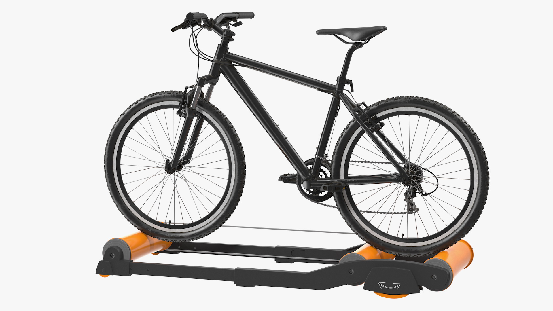 3D Mountain Bike Riding Roller Platform