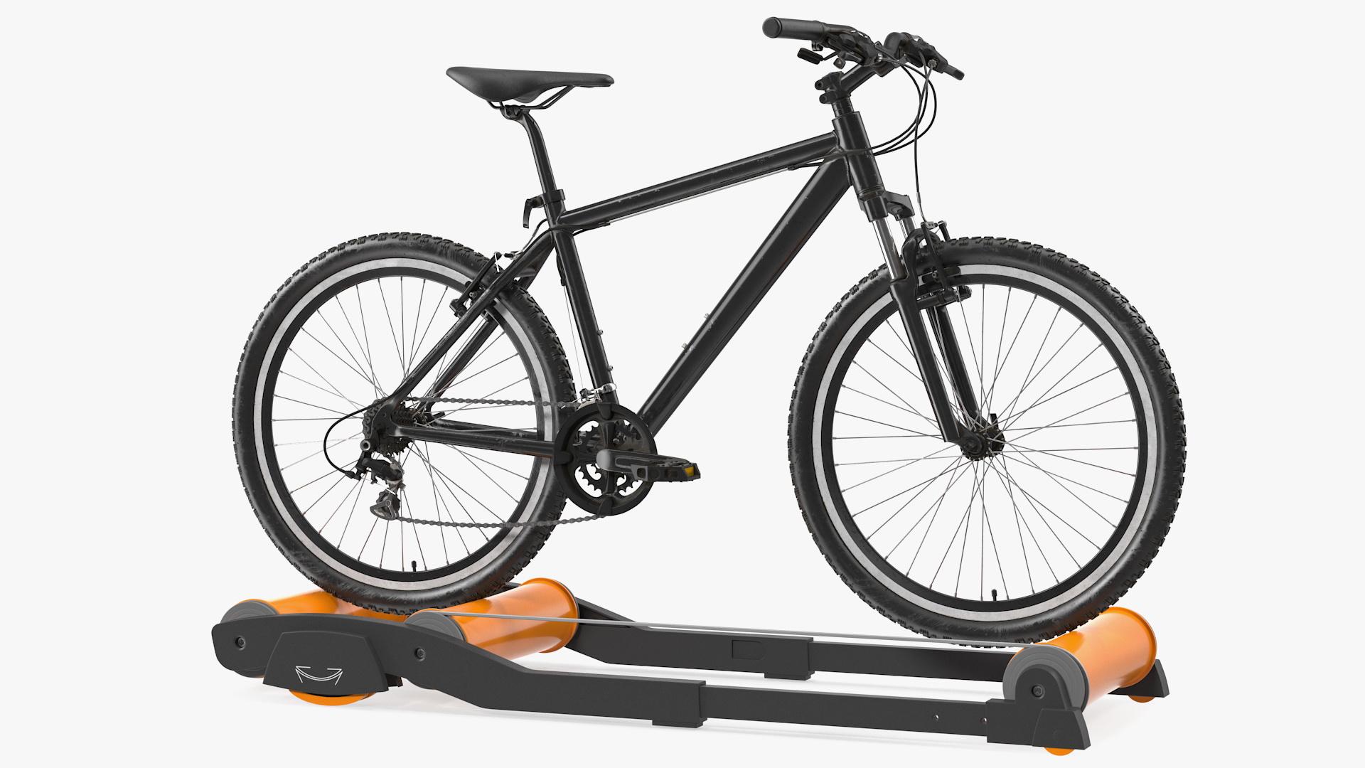 3D Mountain Bike Riding Roller Platform