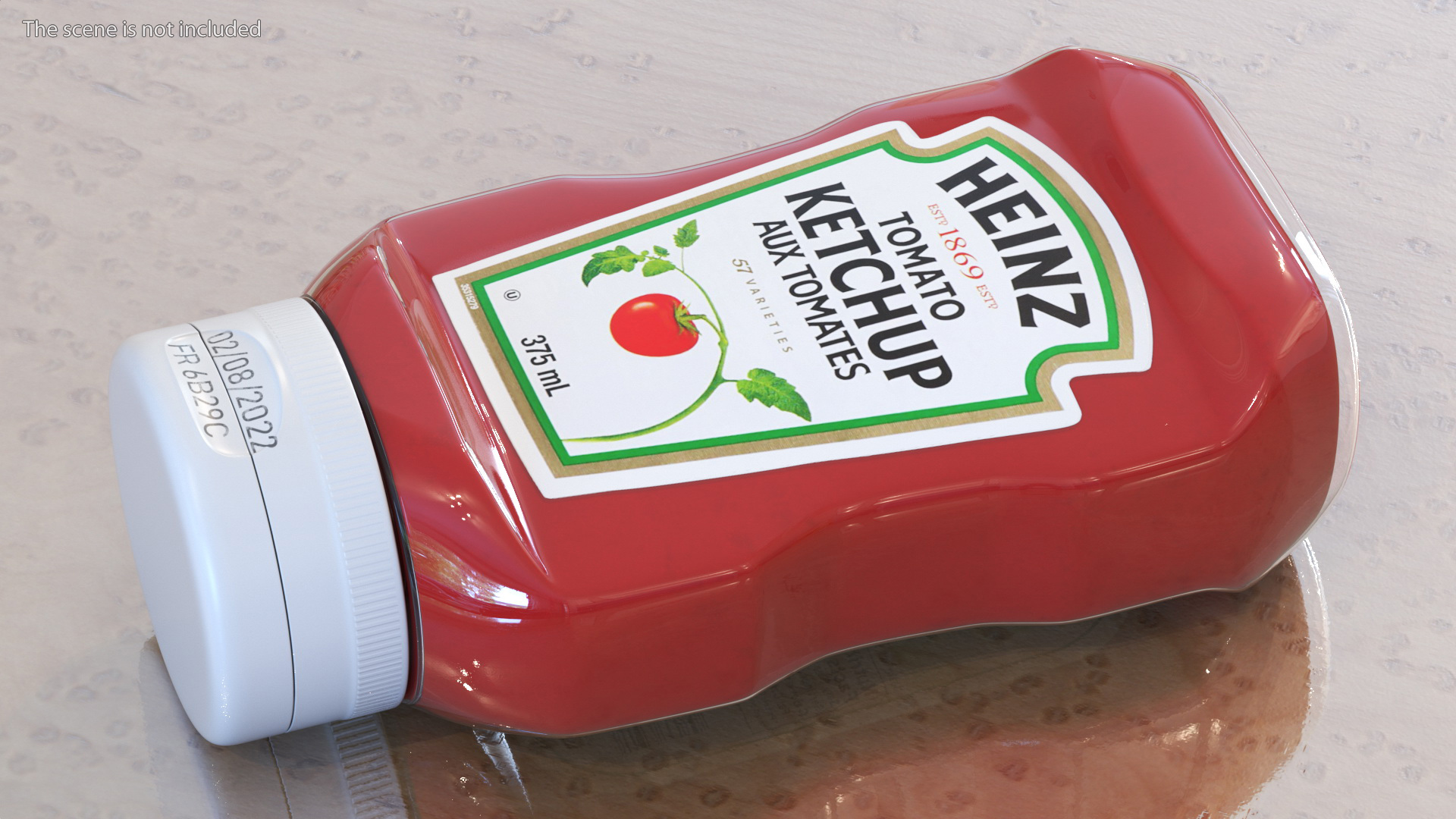 3D model Heinz Tomato Ketchup