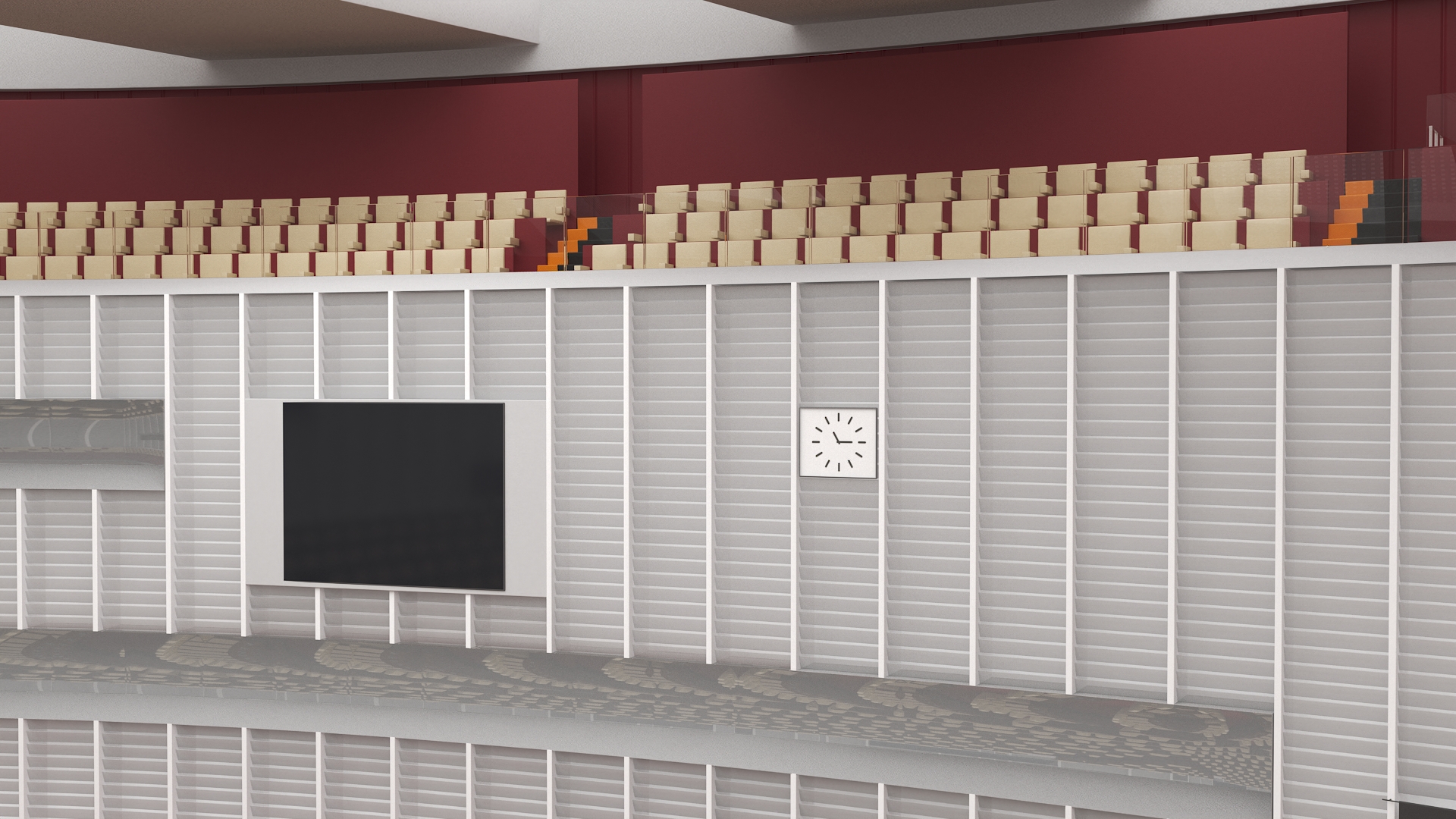 Parliament Chamber Interior 3D