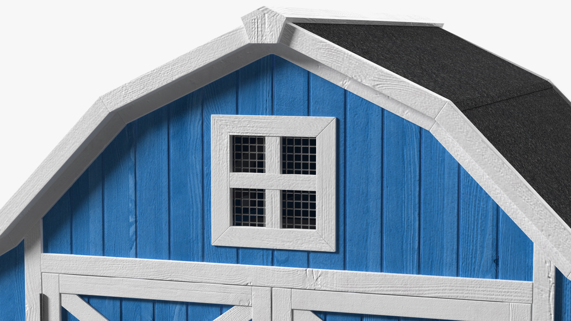 Chicken Coop Blue 3D