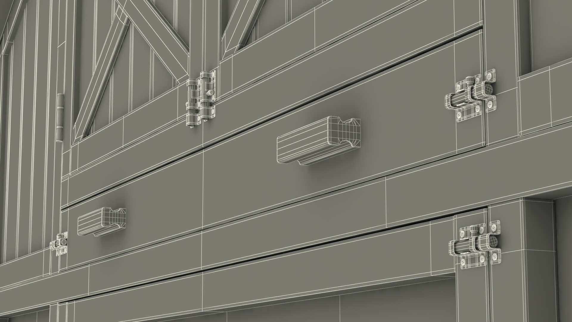 Chicken Coop Blue 3D