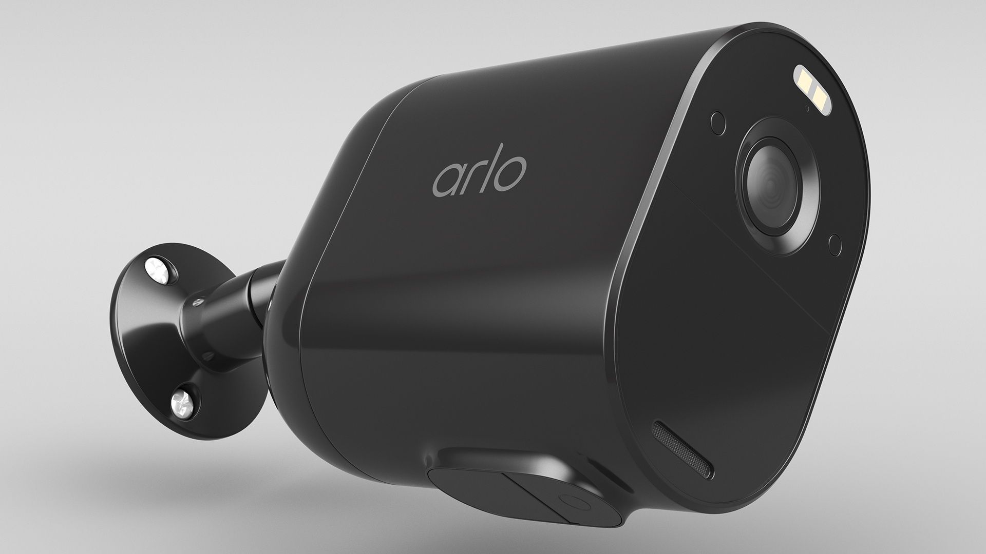 Wireless HDR Spotlight Security Camera Arlo Black 3D model