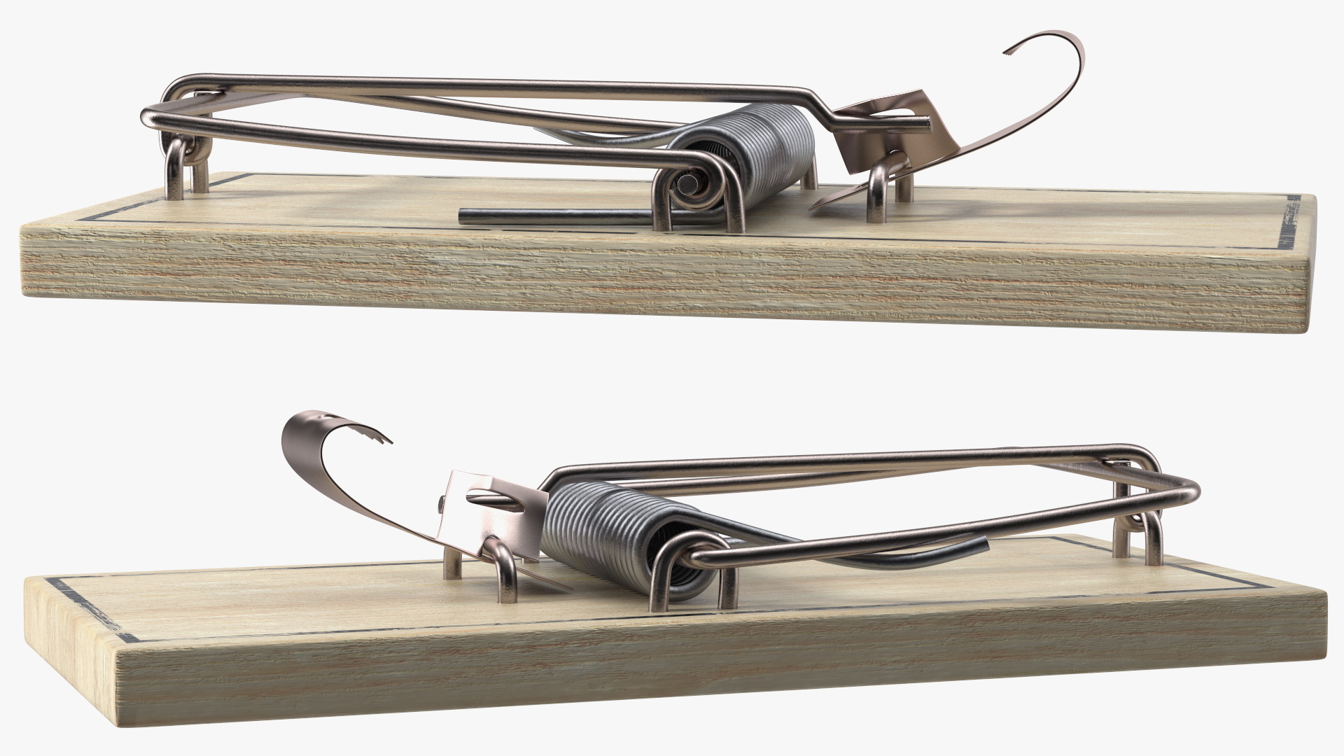 Metal Pedal Mouse Trap 3D
