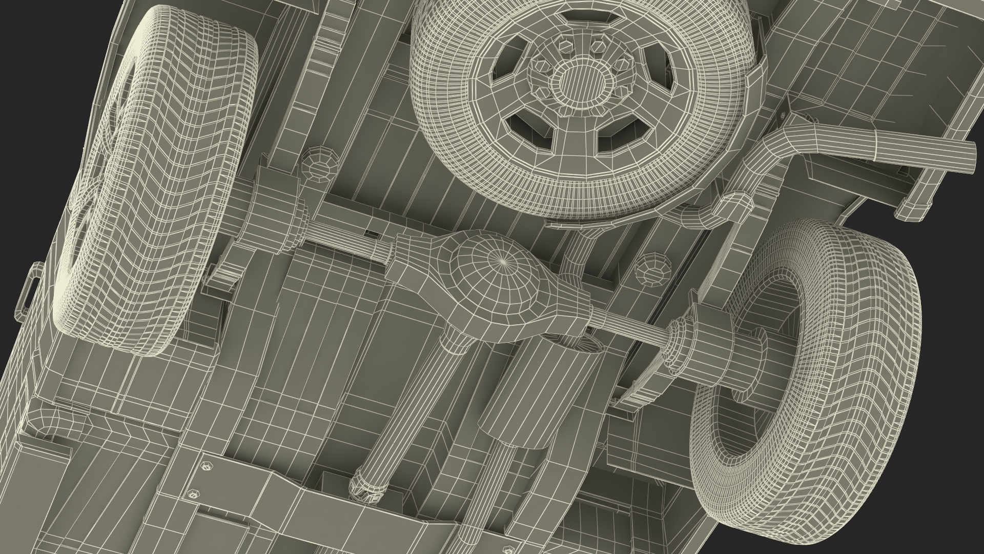 Ford F150 Pickup Truck 3D