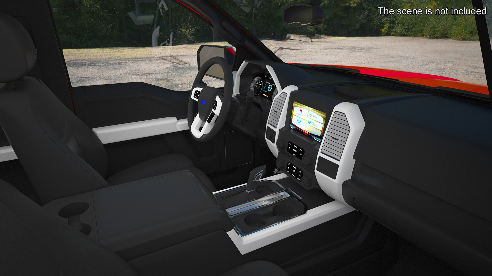Ford F150 Pickup Truck 3D