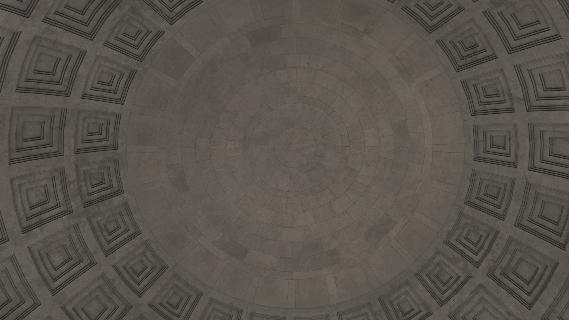 Neoclassical Rotunda Building 3D model