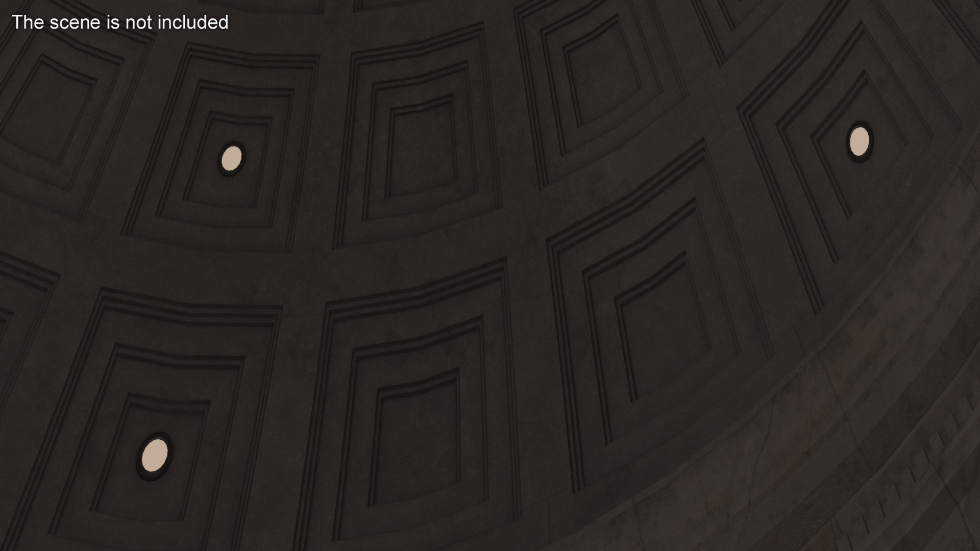 Neoclassical Rotunda Building 3D model