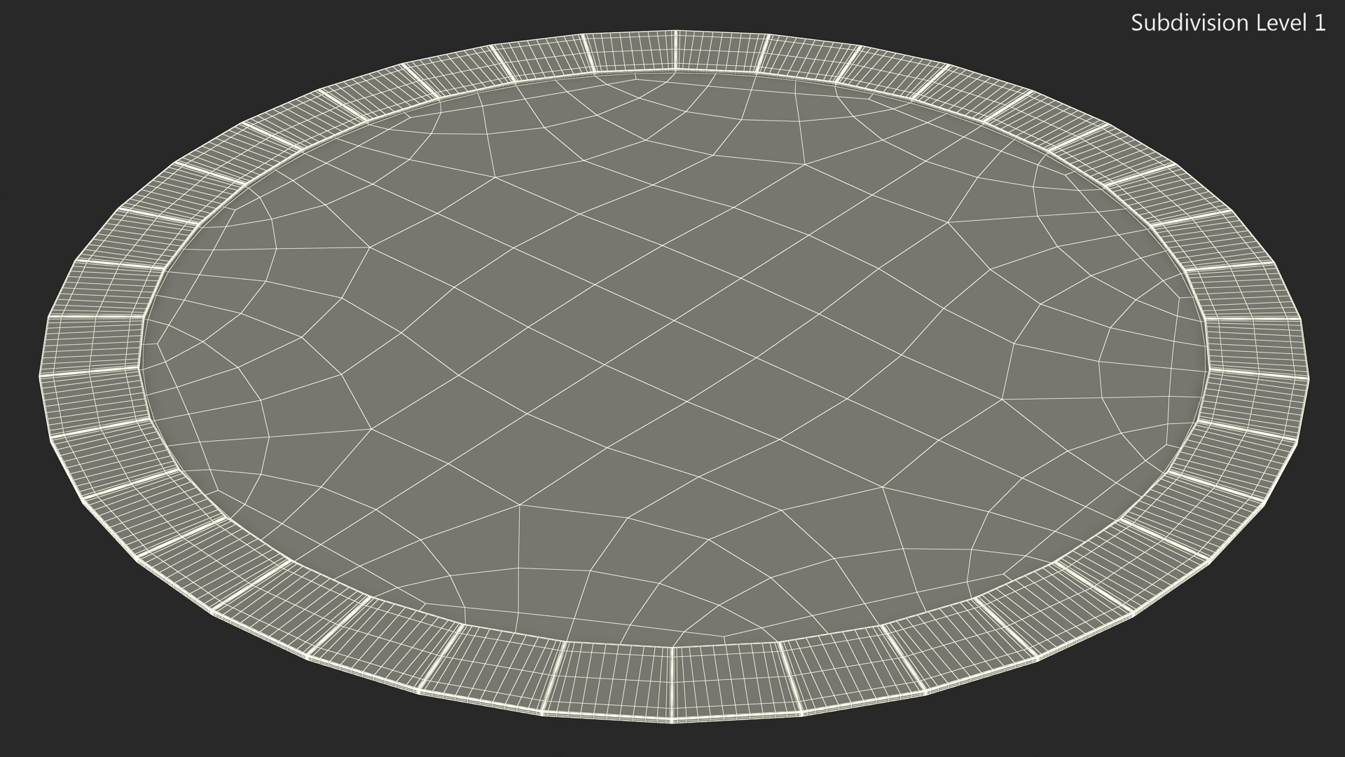 3D Sawdust Playground Surfacing model