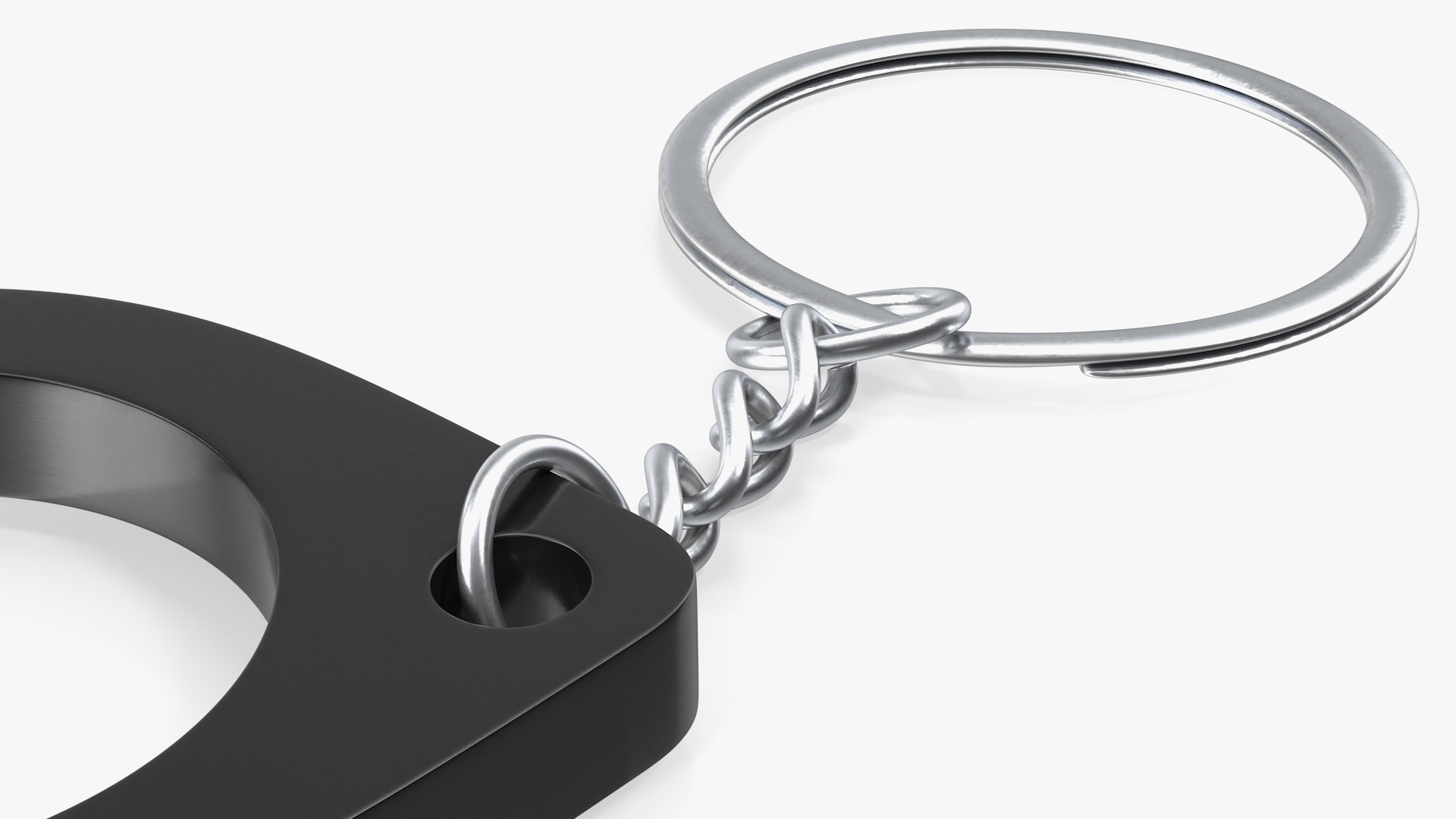 3D No Touch Tool Keychain Black model