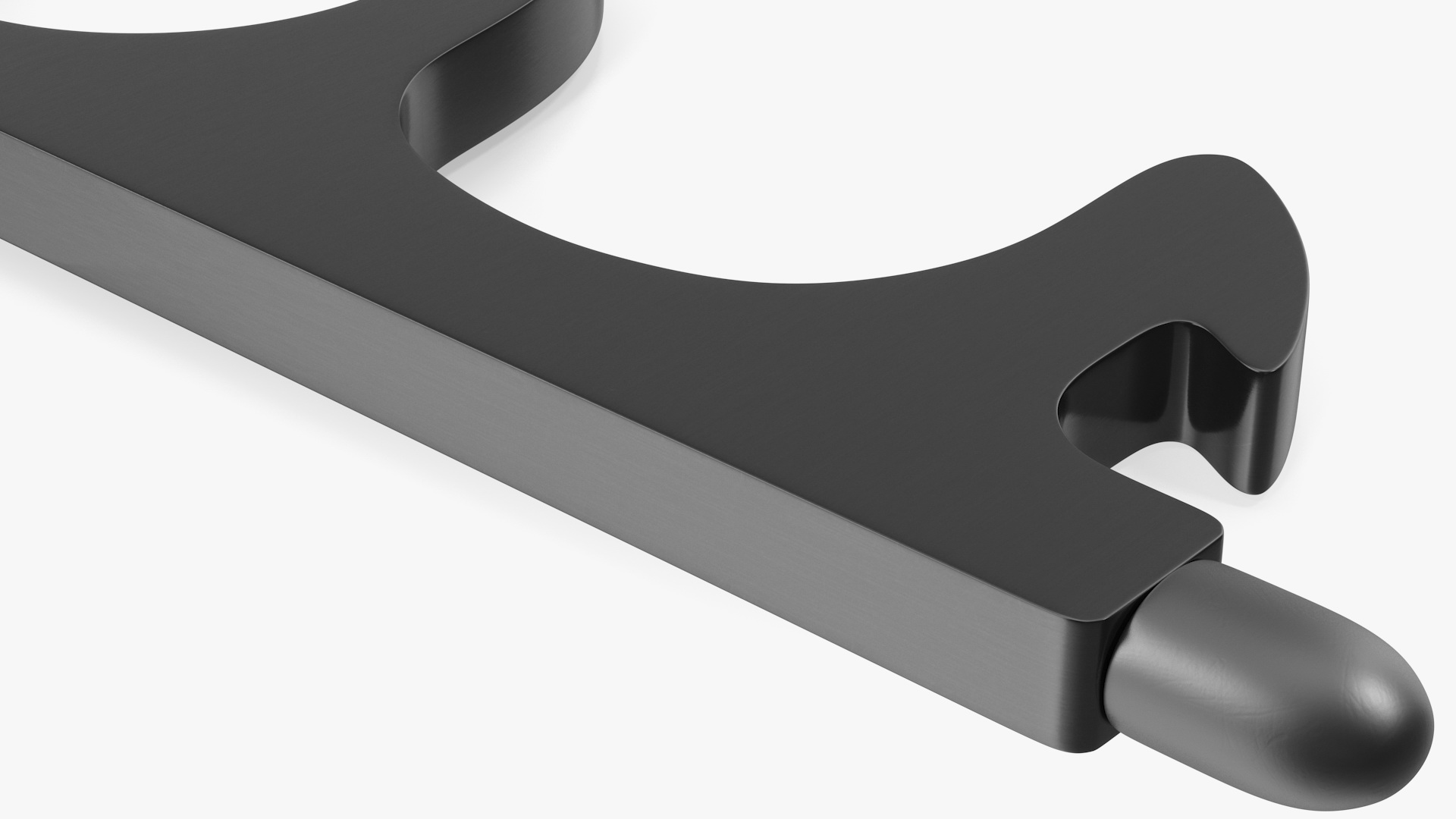 3D No Touch Tool Keychain Black model