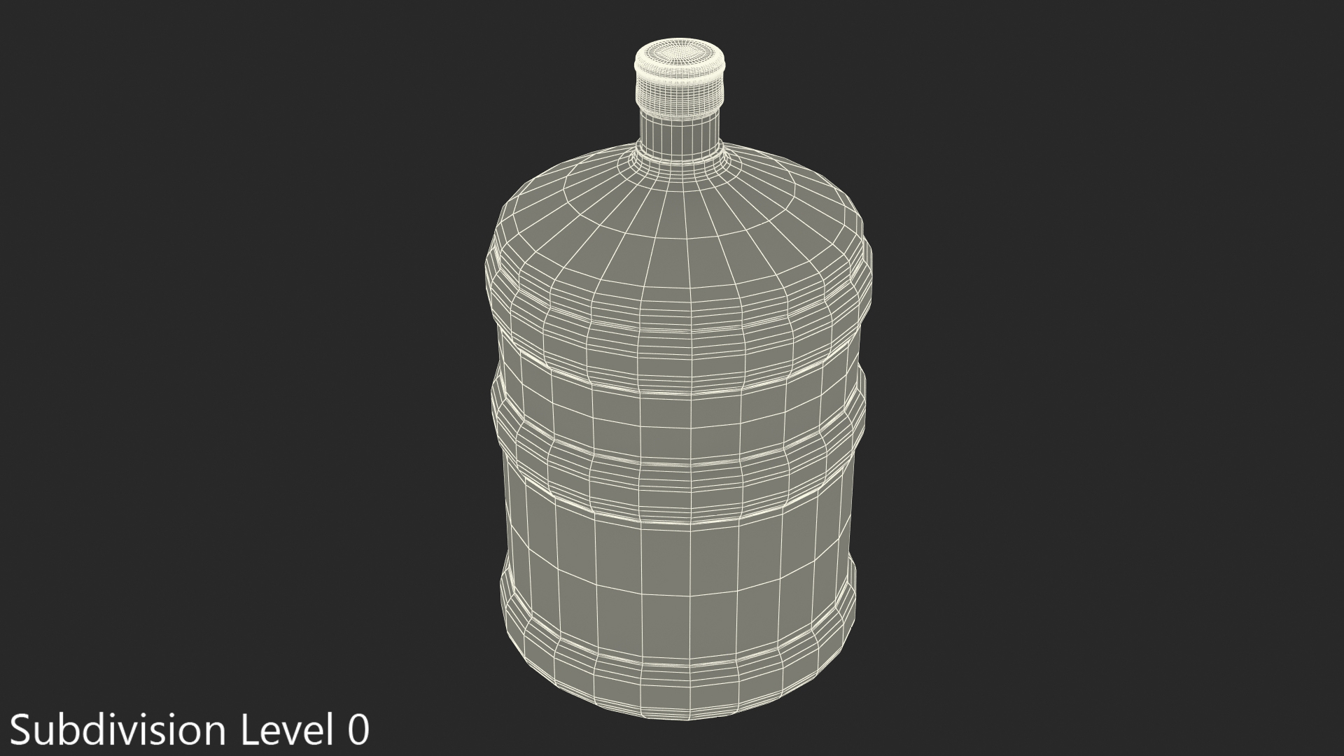 3D 5 Gallon Water Bottle